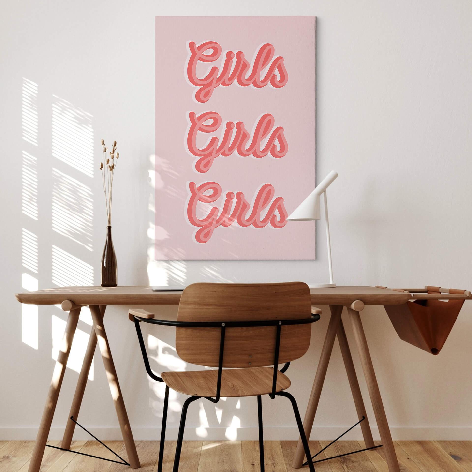 Lærredsprint - Kerr-Dineen - Girls Girls Girls