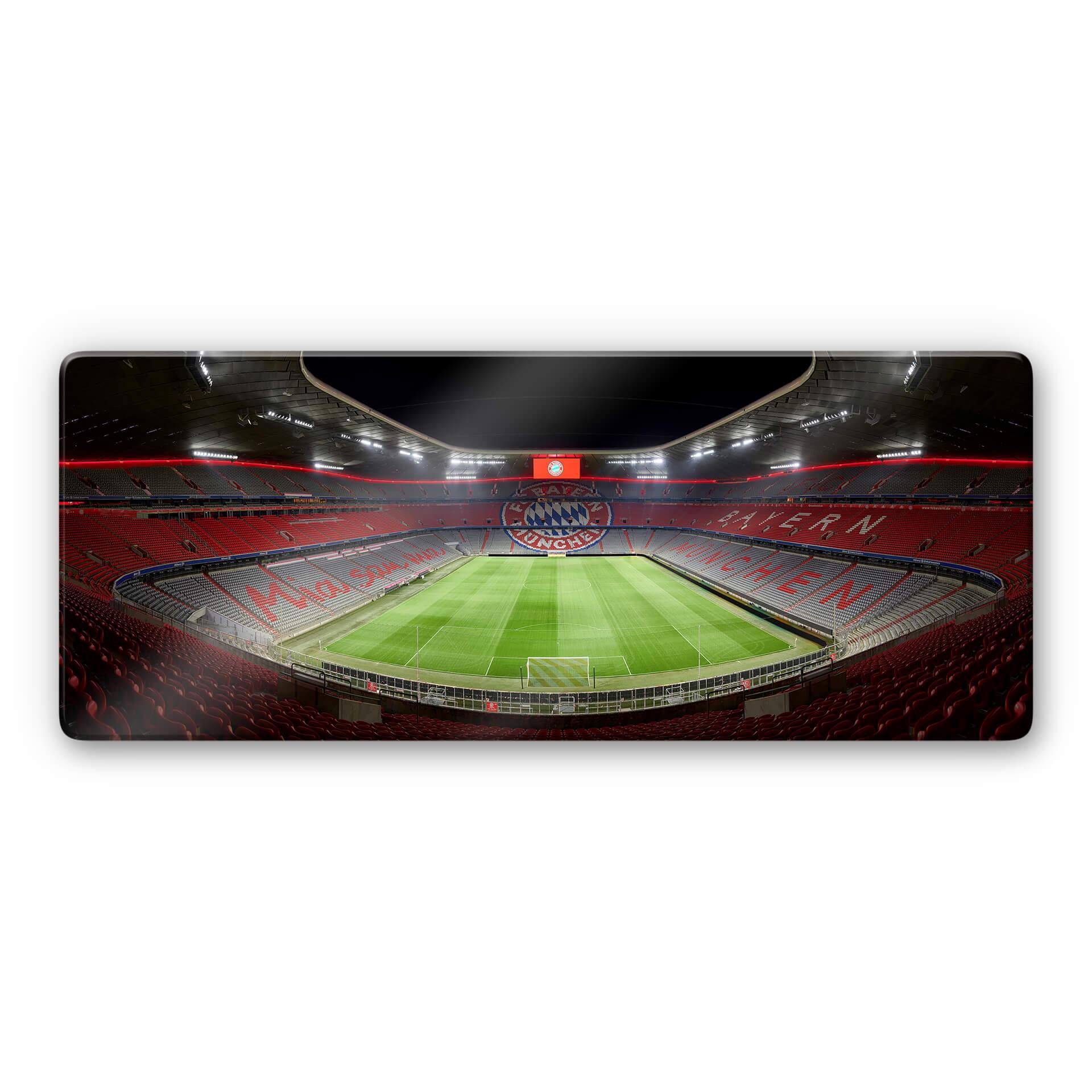 Glasbillede - FCB Stadion By Night