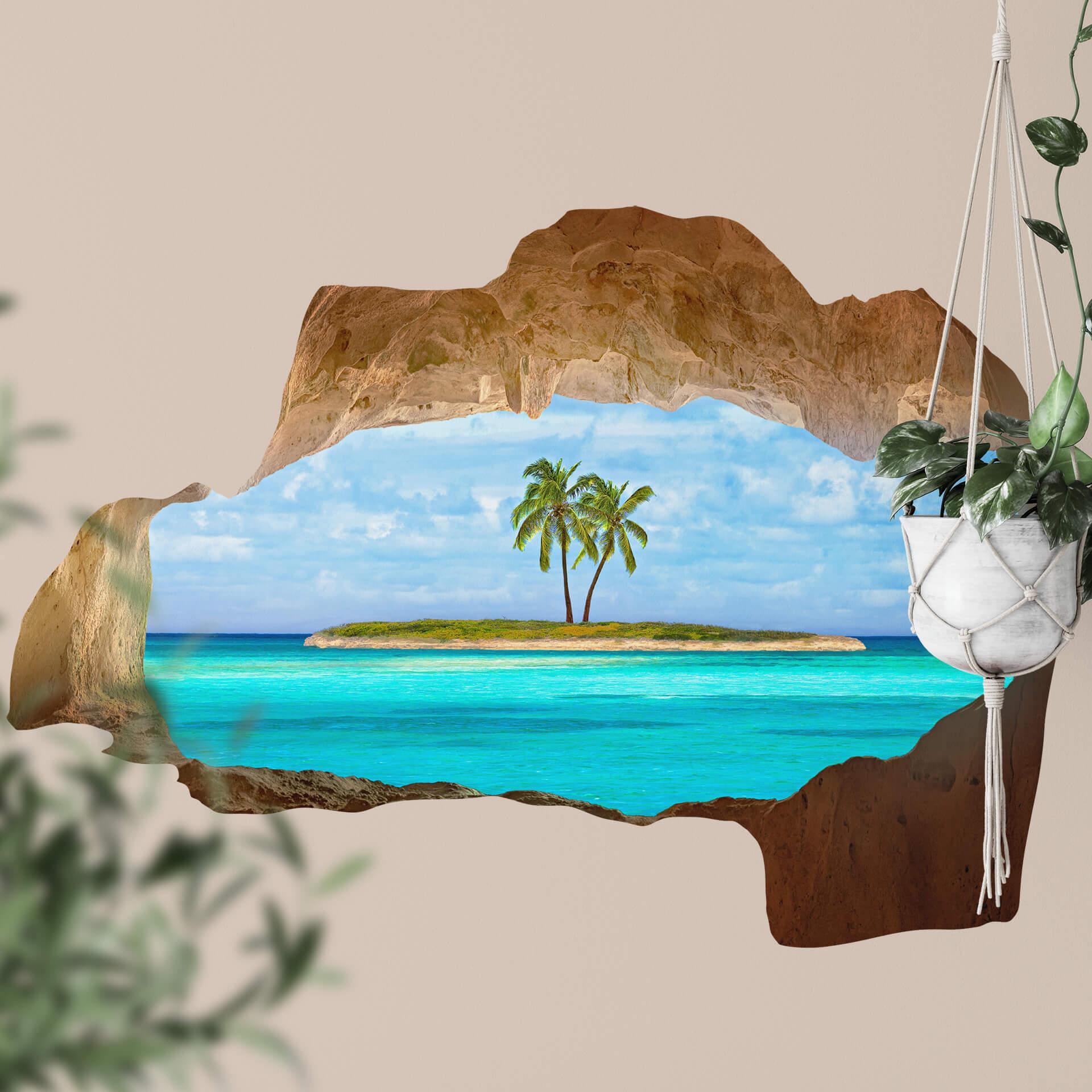 3D Wandtattoo Anderson - Inselparadies