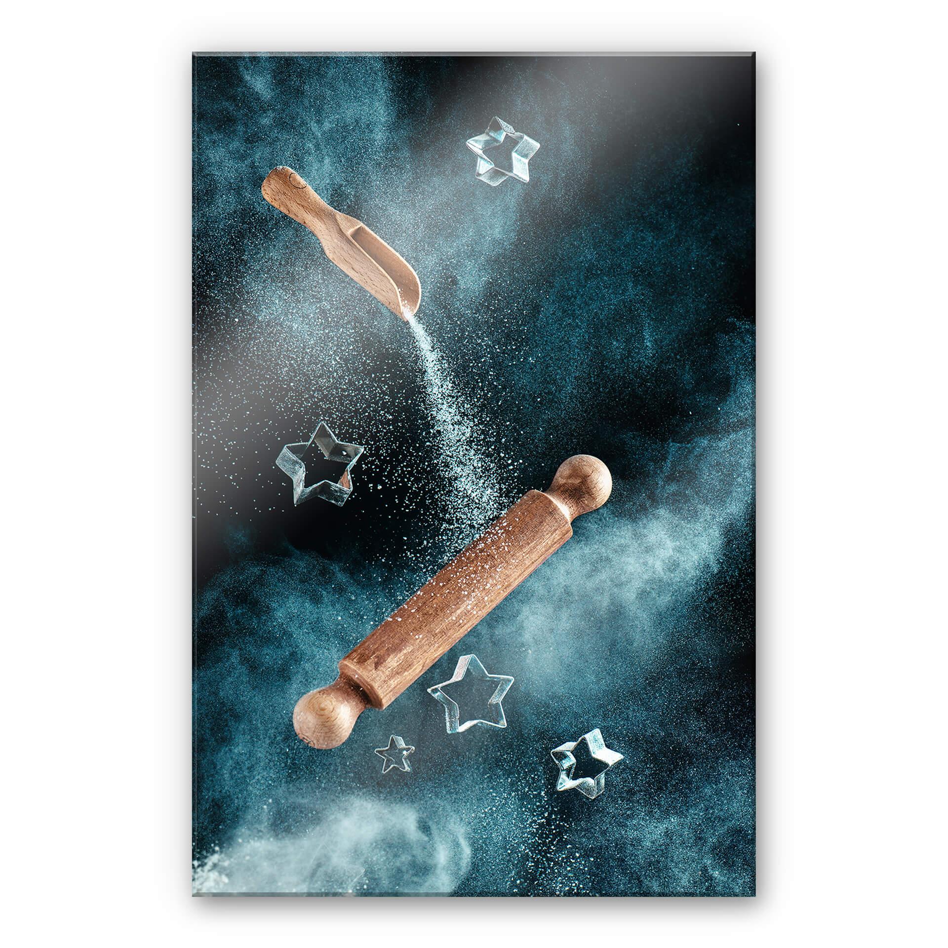 Spritzschutz Belenko - Kitchen mess: Star shaped Cookies