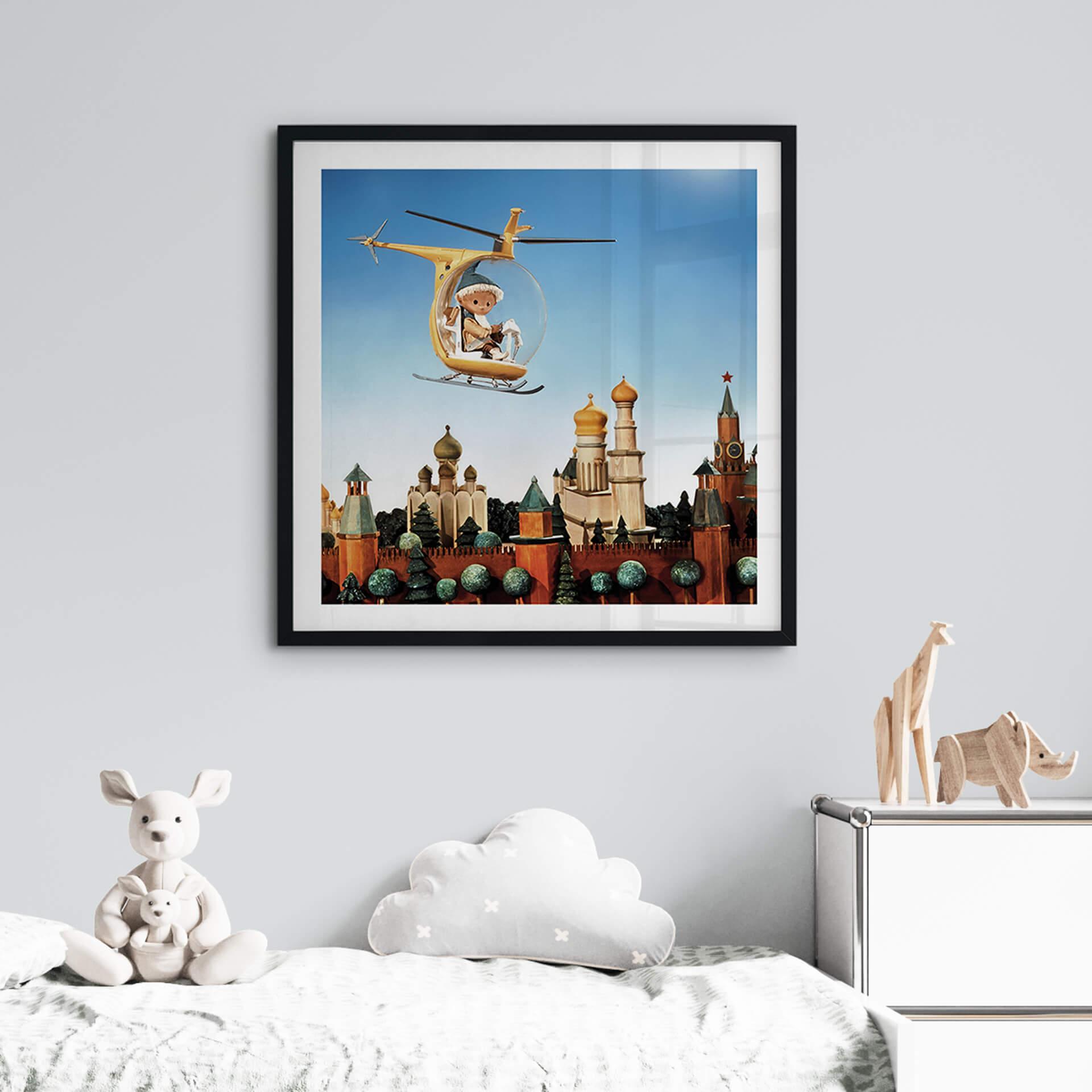 Plakat Sandman på rejse gennem Orienten