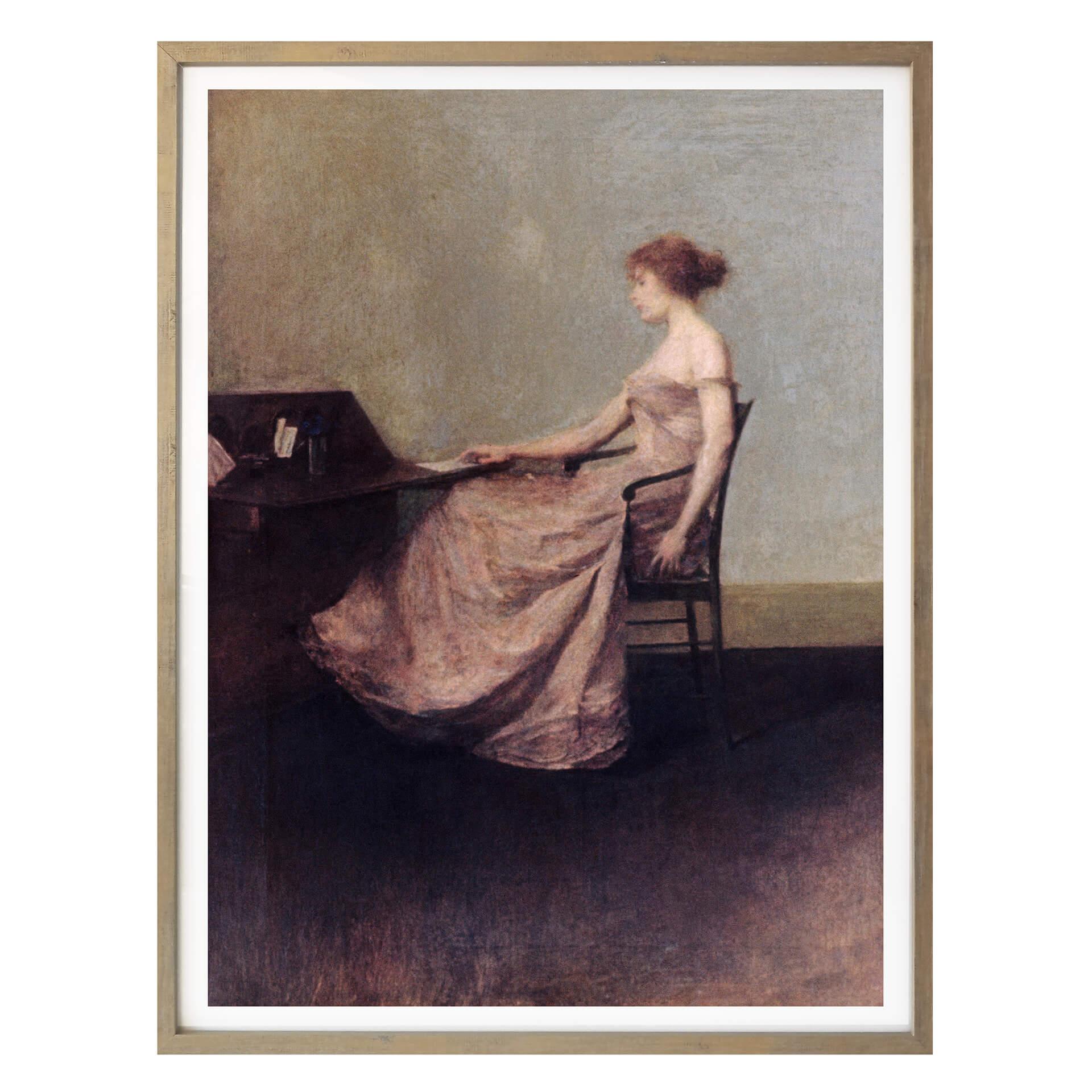 Póster Dewing - La Carta