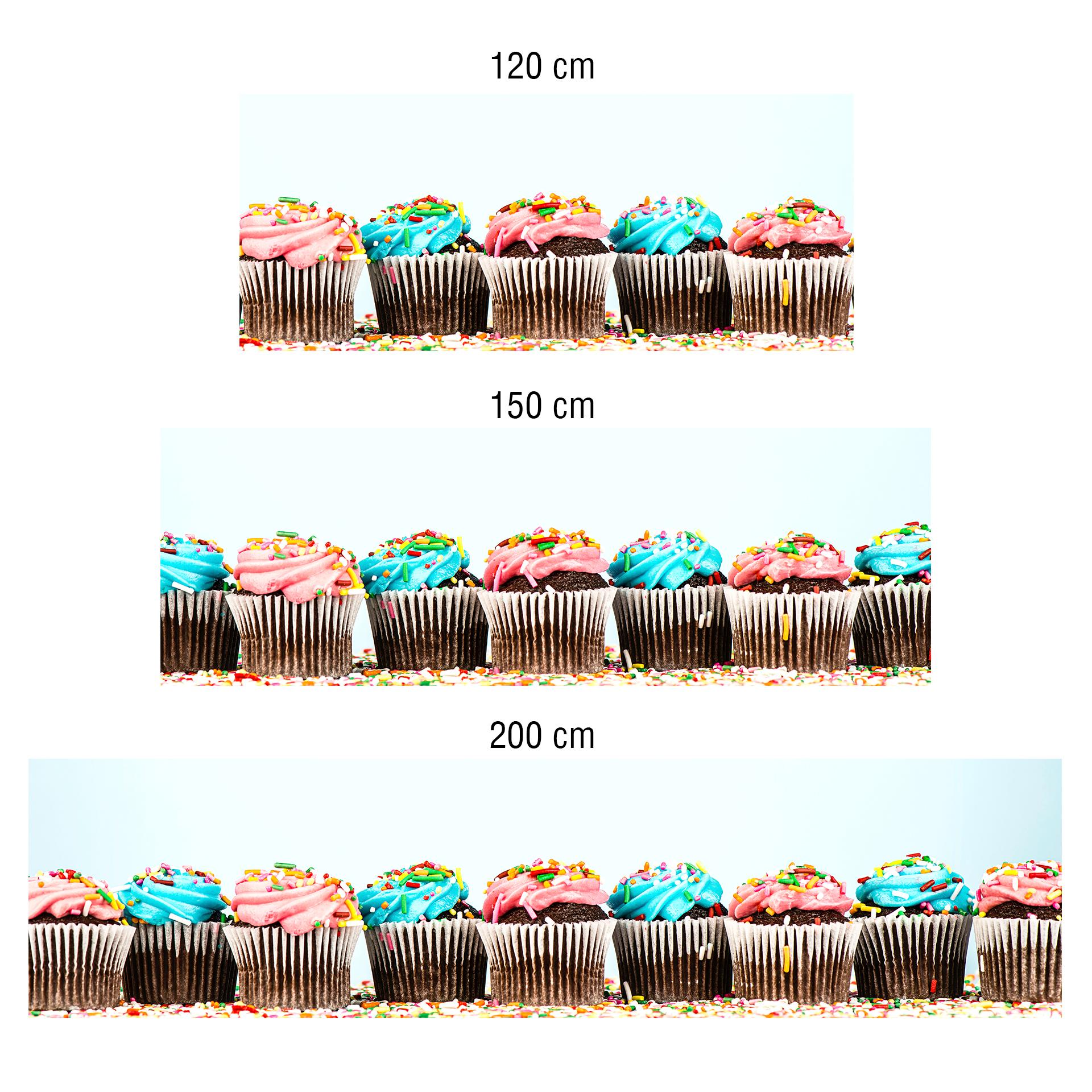 Rivestimento cucina - Alu-Dibond - Party Cupcakes