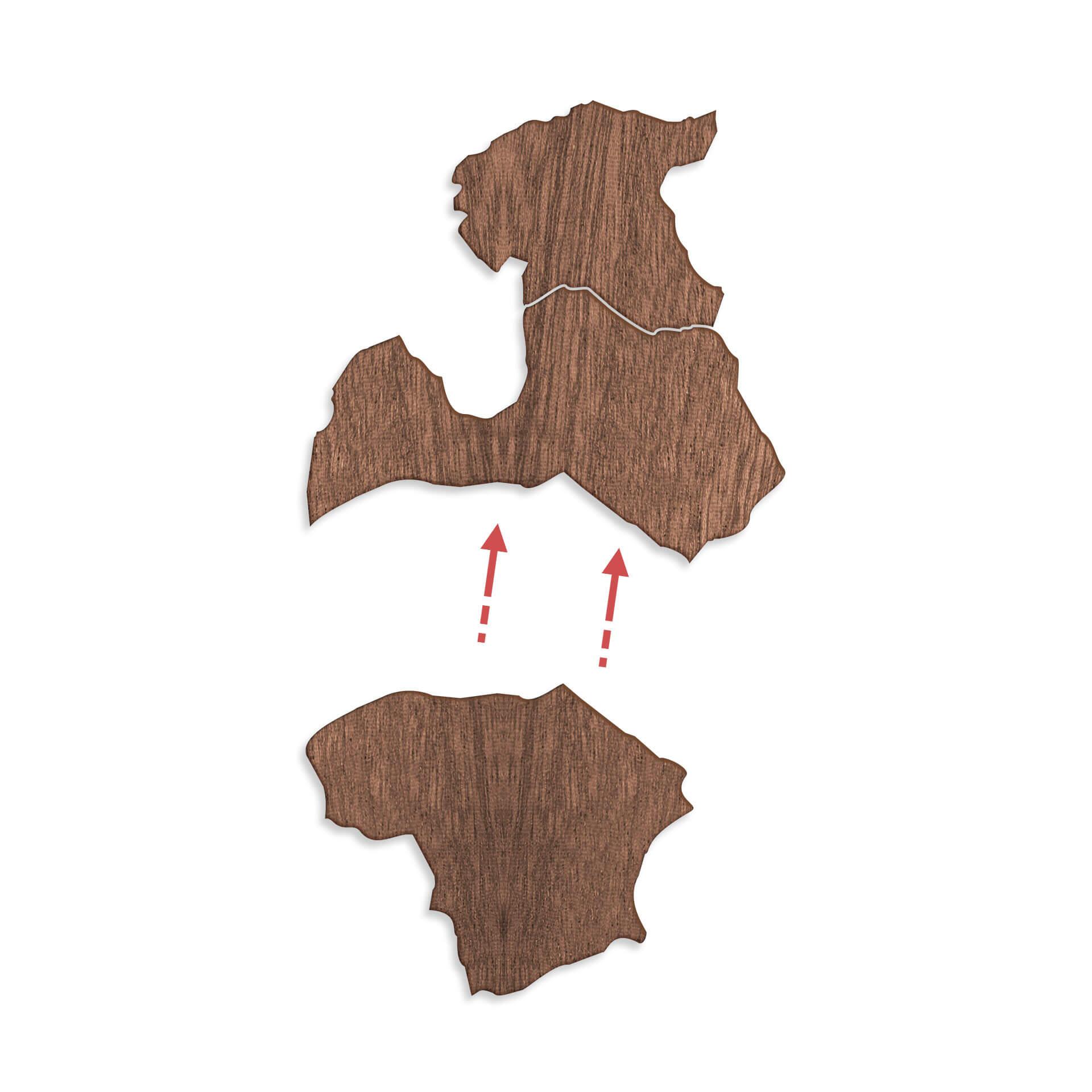 Decoro in legno - Baltico