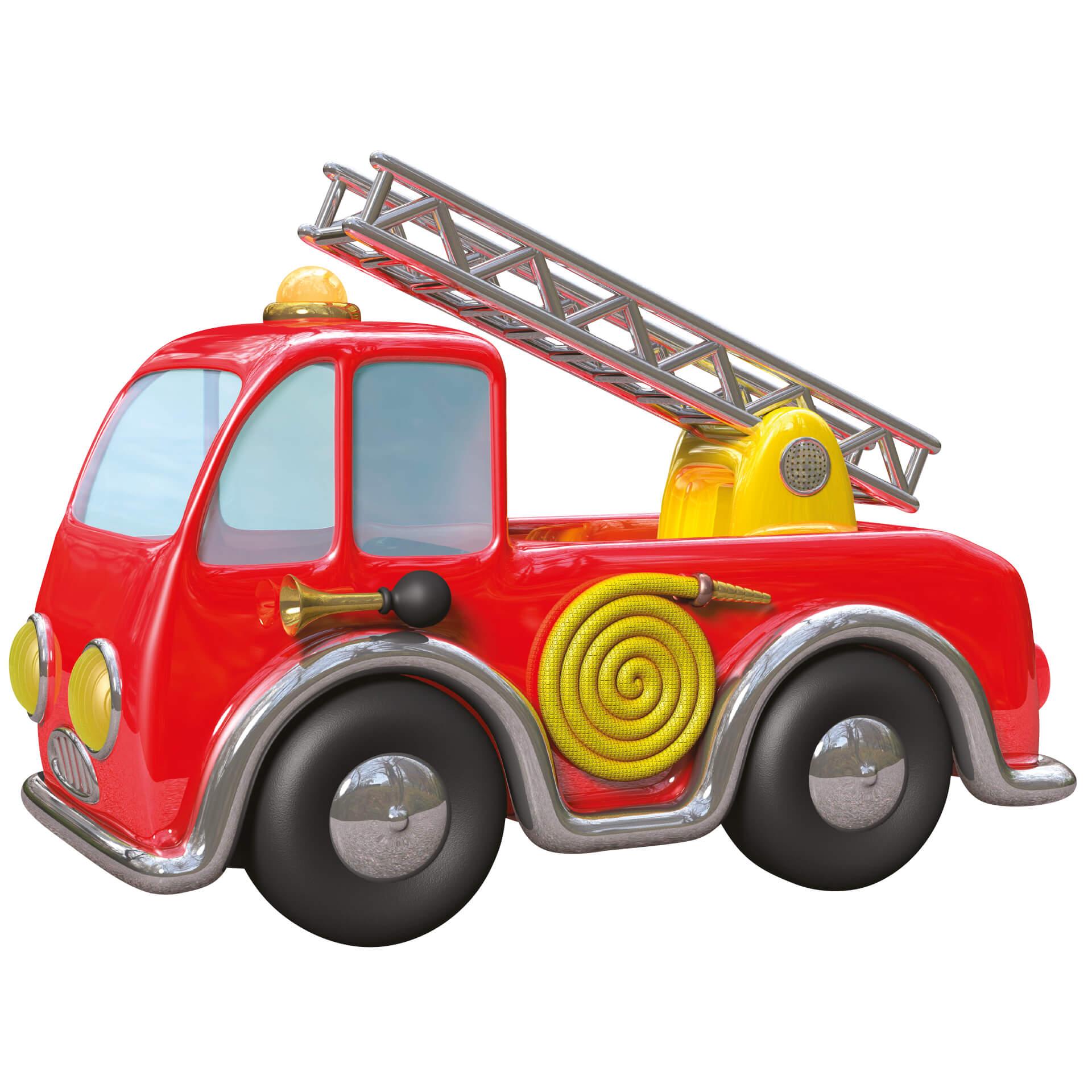Wandtattoo Michel Agullo - Feuerwehr-Fahrzeug