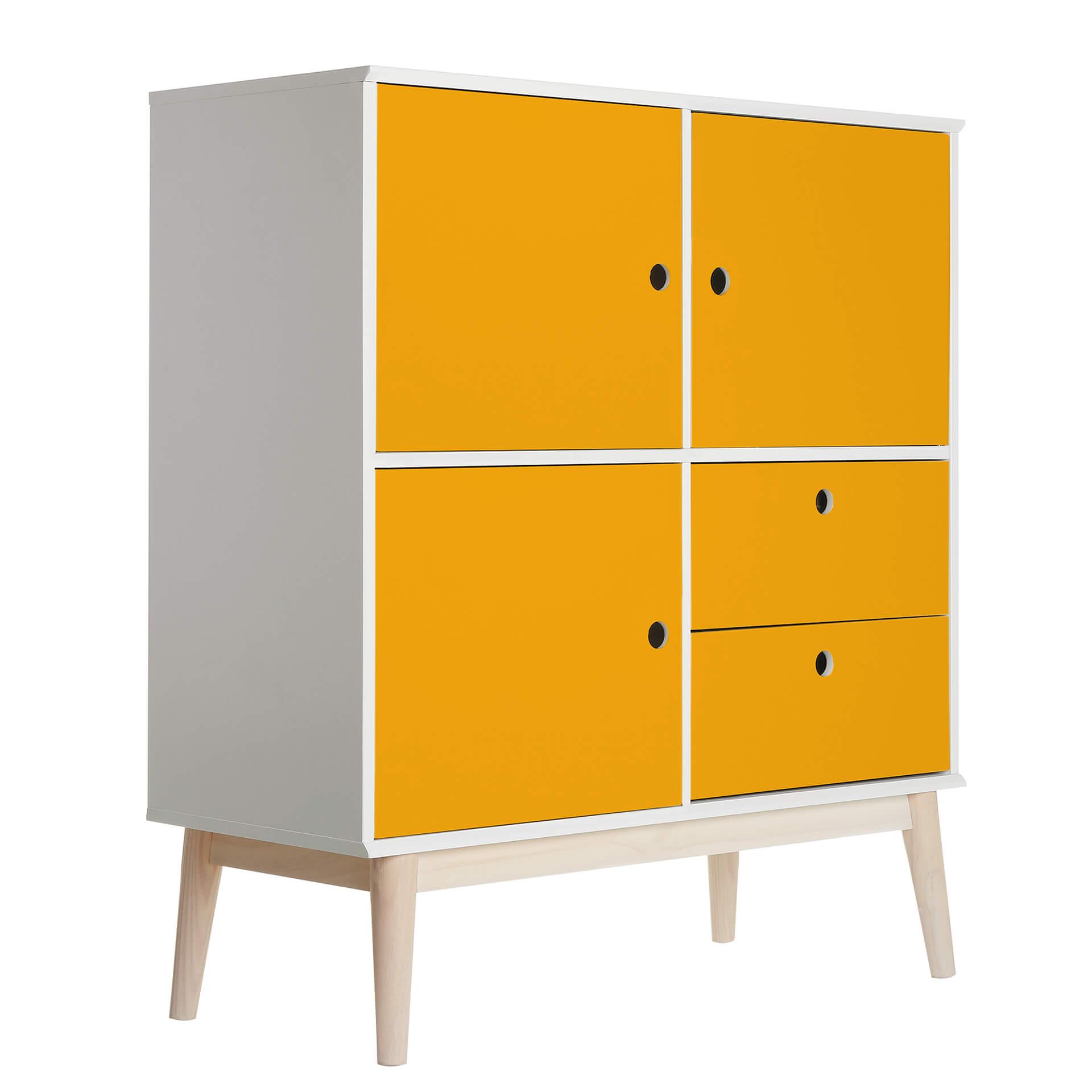 Vinilo adhesivo muebles - Uni amarillo dorado