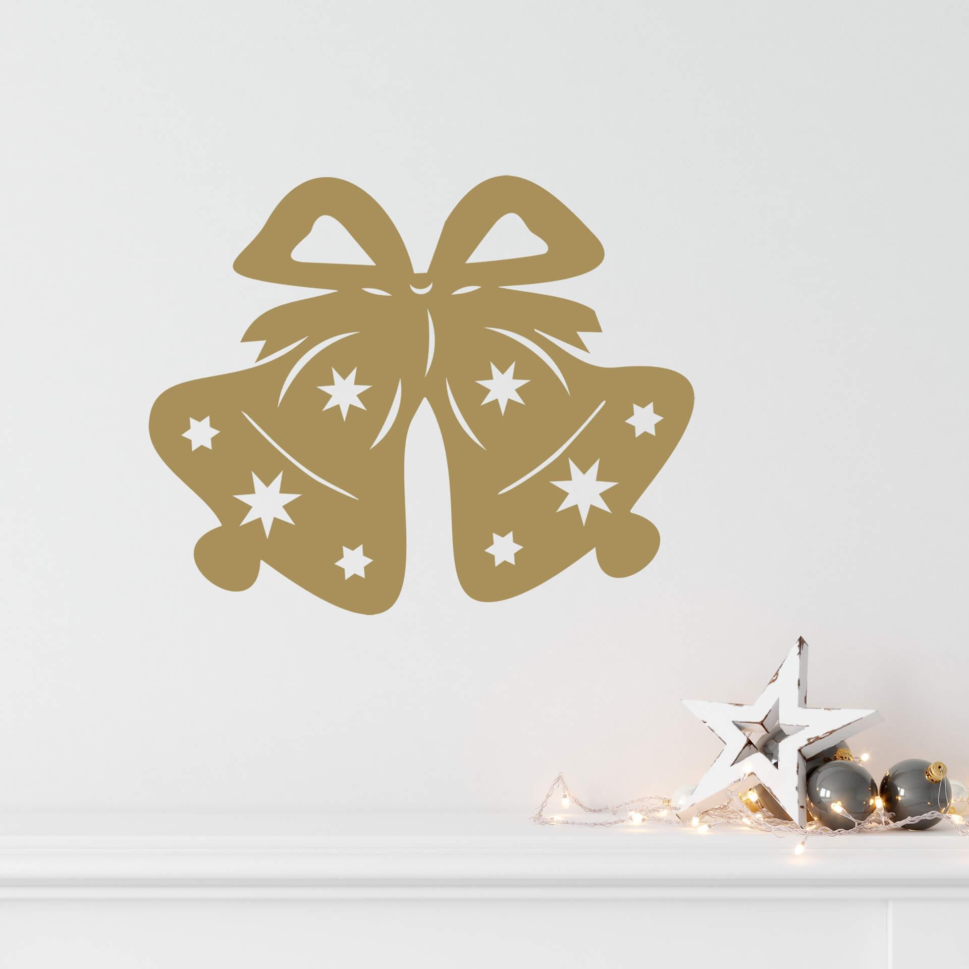Wandtattoo Weihnachten - Kling Glöckchen
