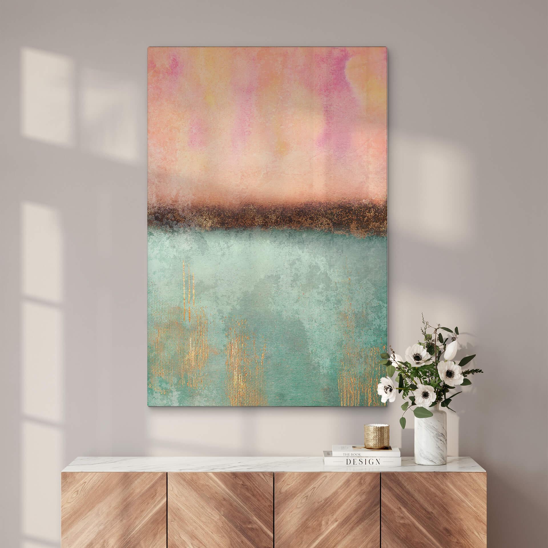 Tableau sur verre Fredriksson - Couleurs d'été