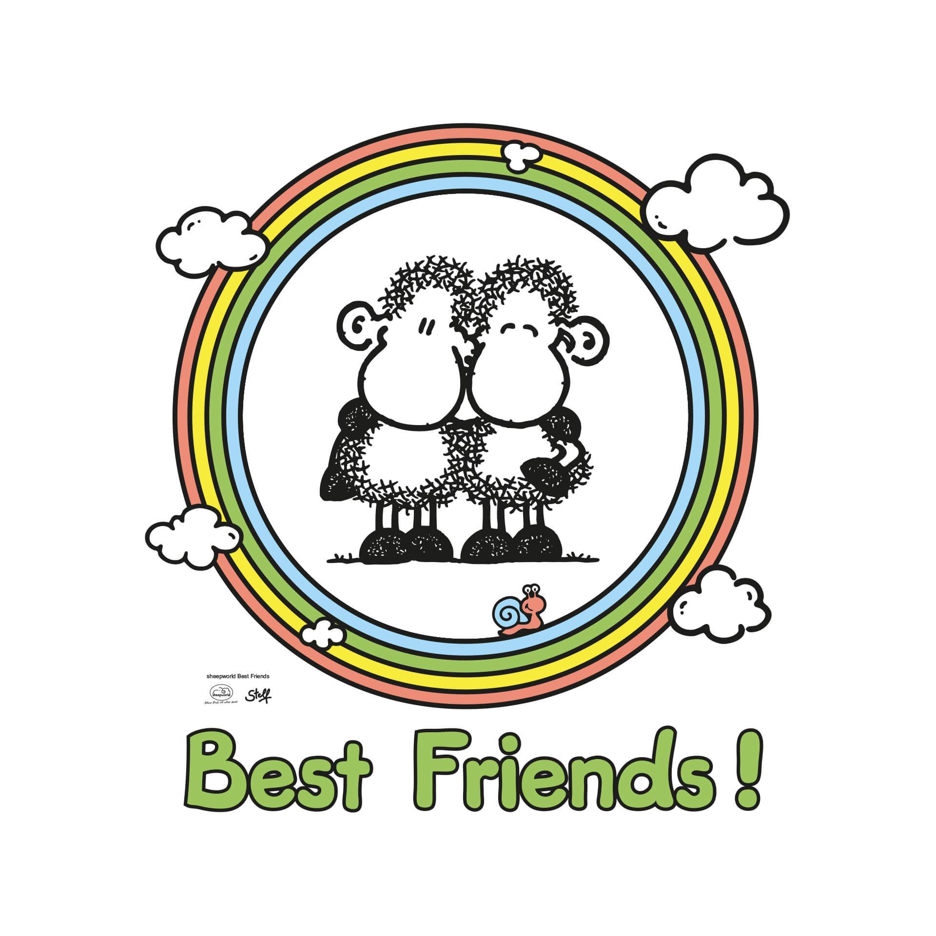 Wandtattoo sheepworld Best Friends