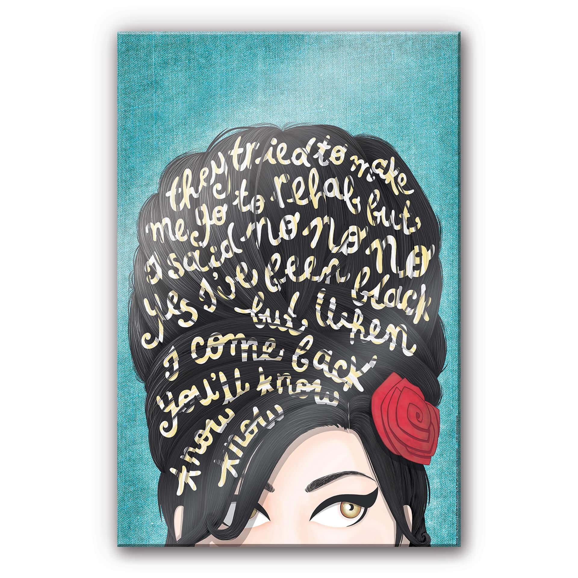 Akrylbillede Tohmé - Amy Winehouse: Rehab