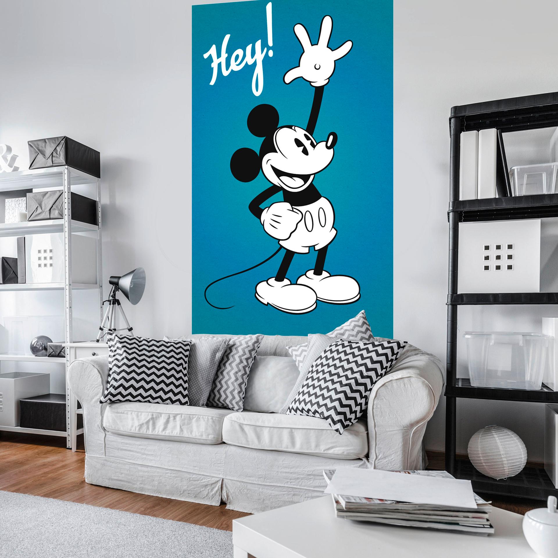 Vliesbehang - Mickey Hey - 120 x 200 cm
