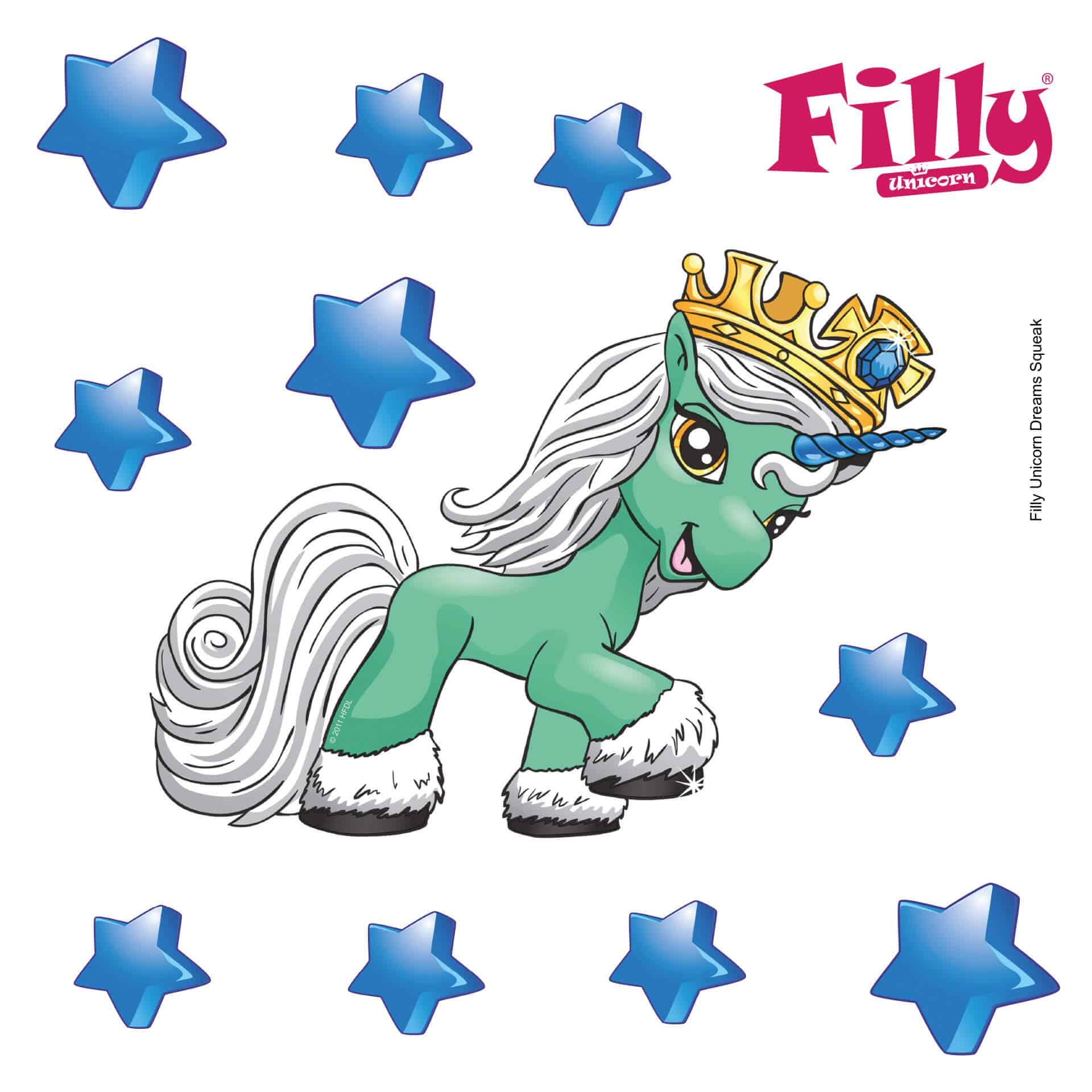 Wallsticker Filly Unicorn Dreams Squeak