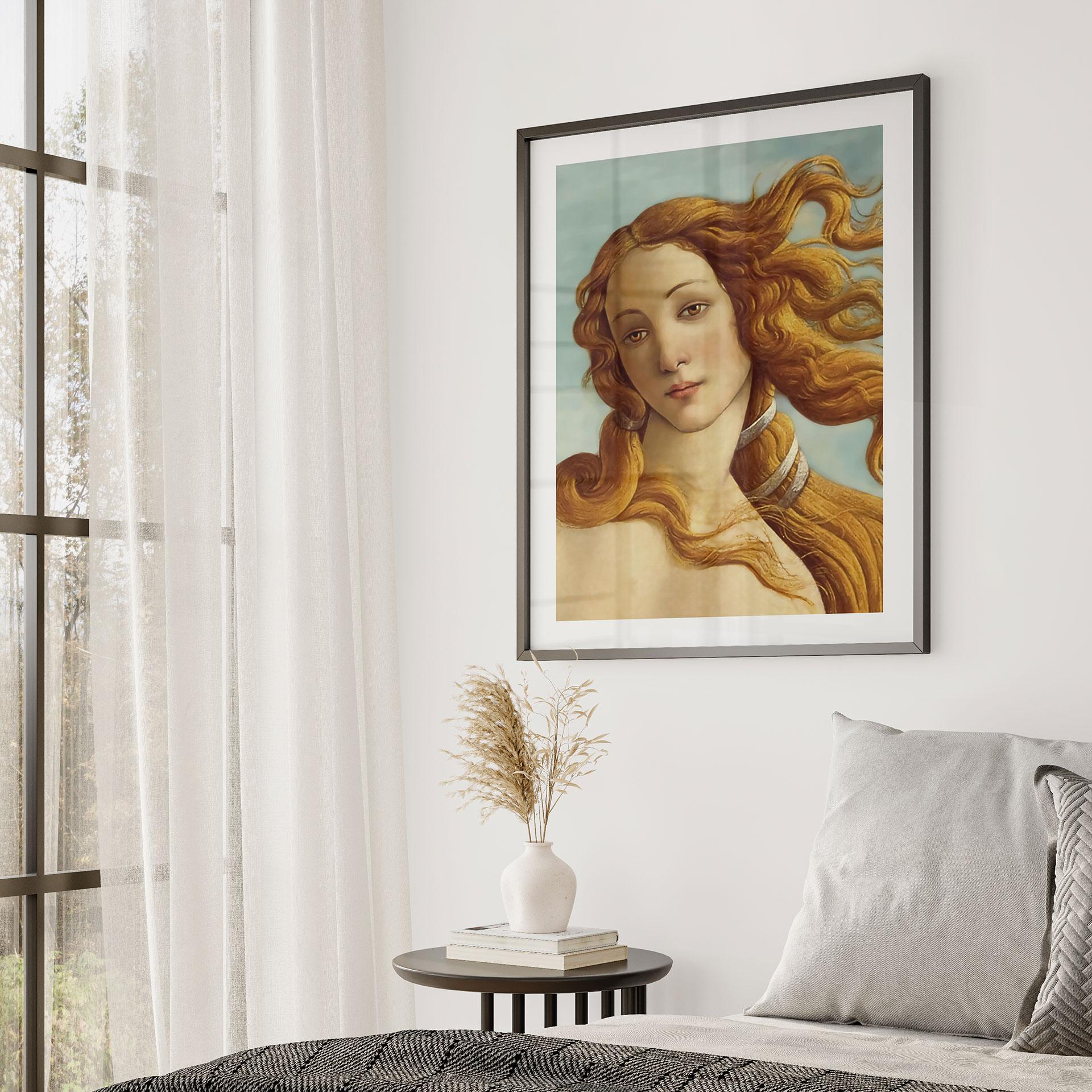 Plakat Portræt af Venus - Inspireret af Botticelli