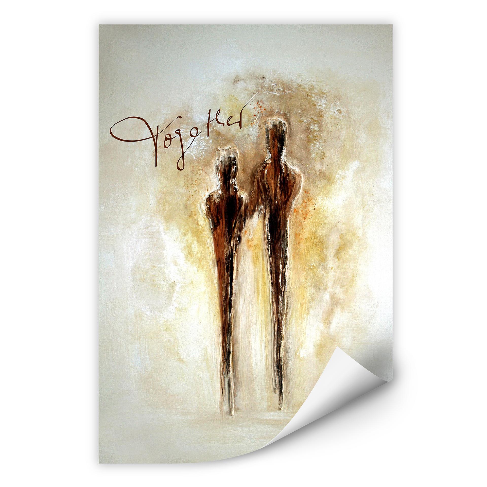 Zelfklevende Poster -  Melz - Together