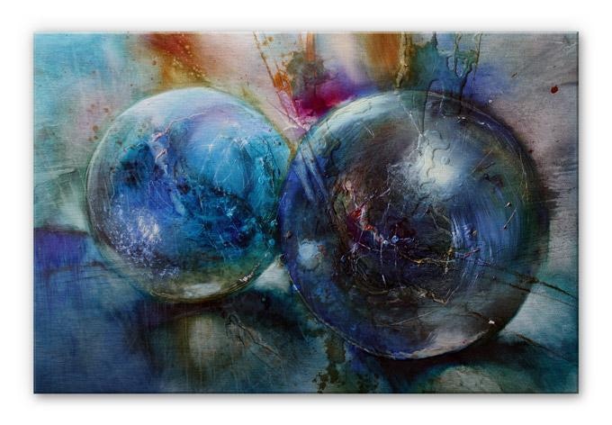 Alu-Dibond Schmucker – Blauwe Modder
