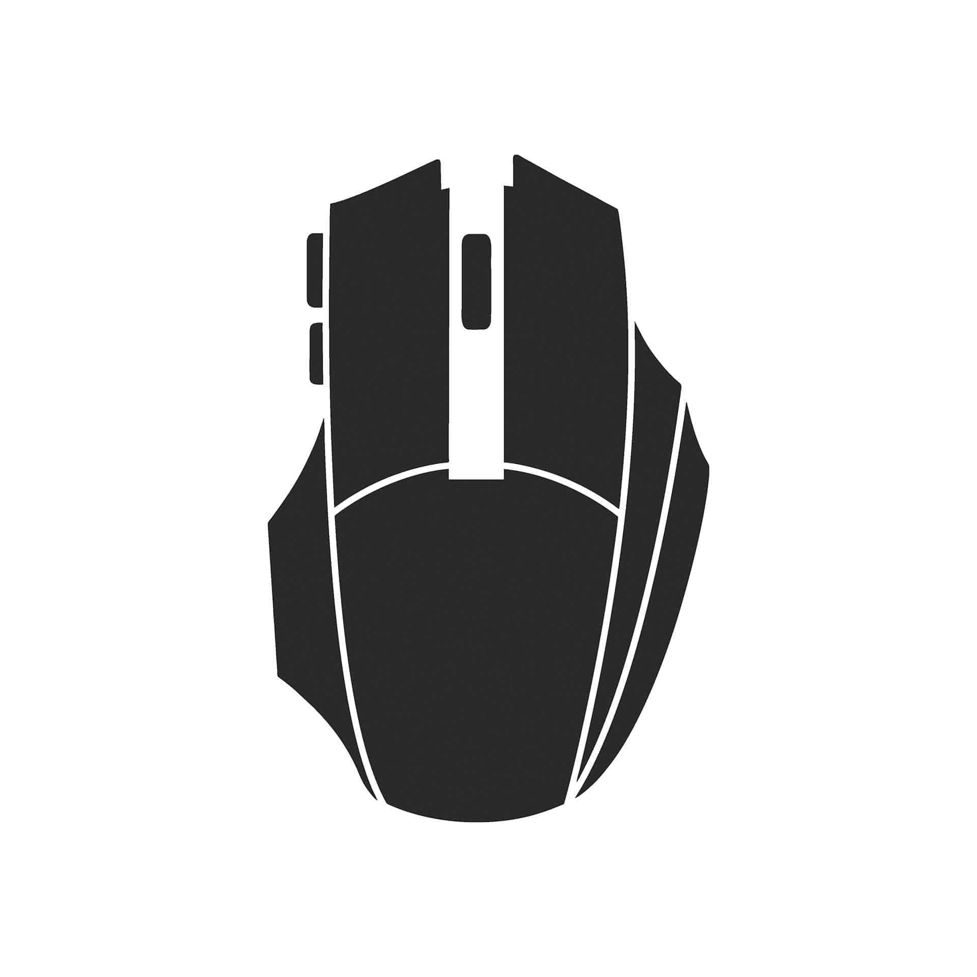 Wandtattoo Gaming Maus