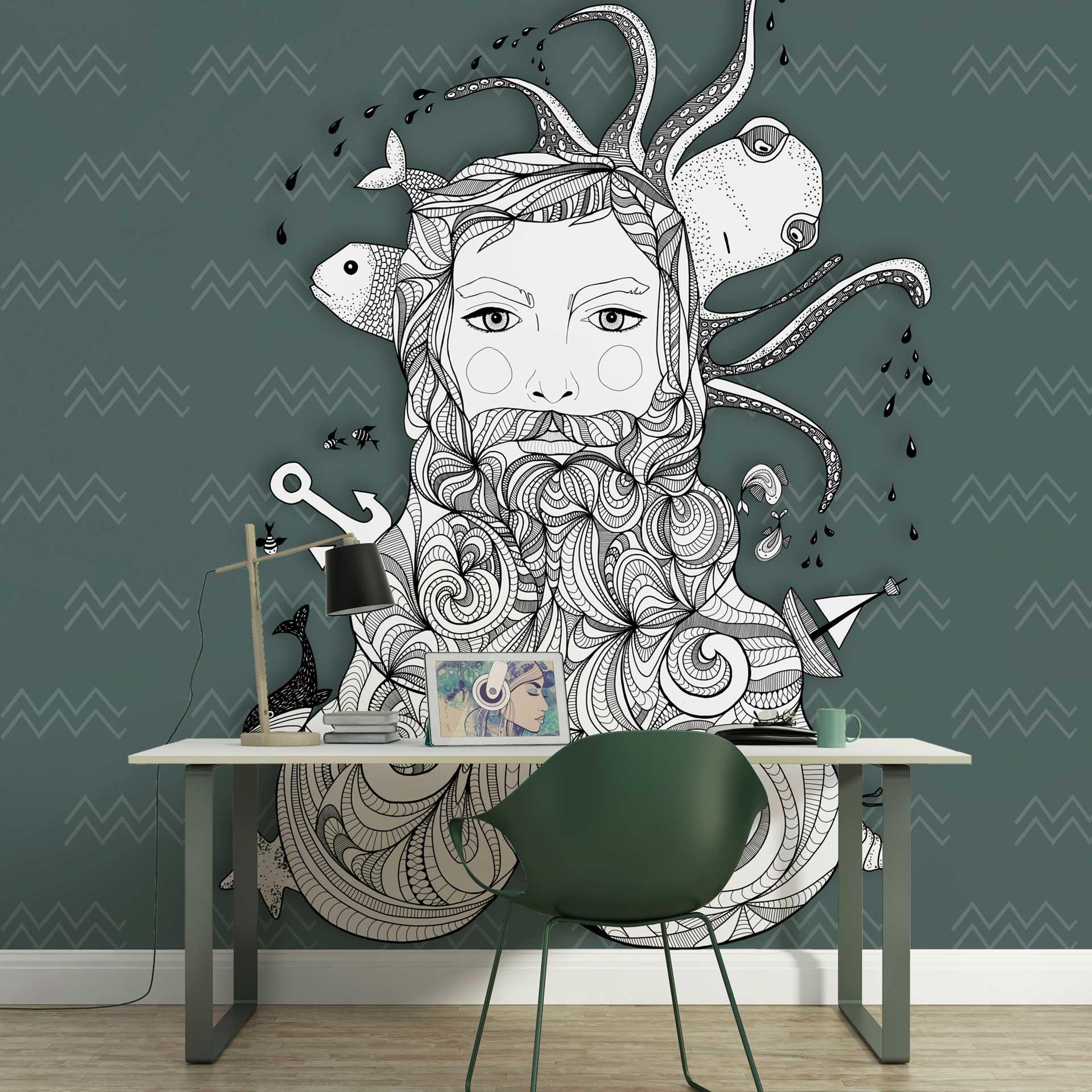 Livingwalls Fotobehang ARTist Aquarius