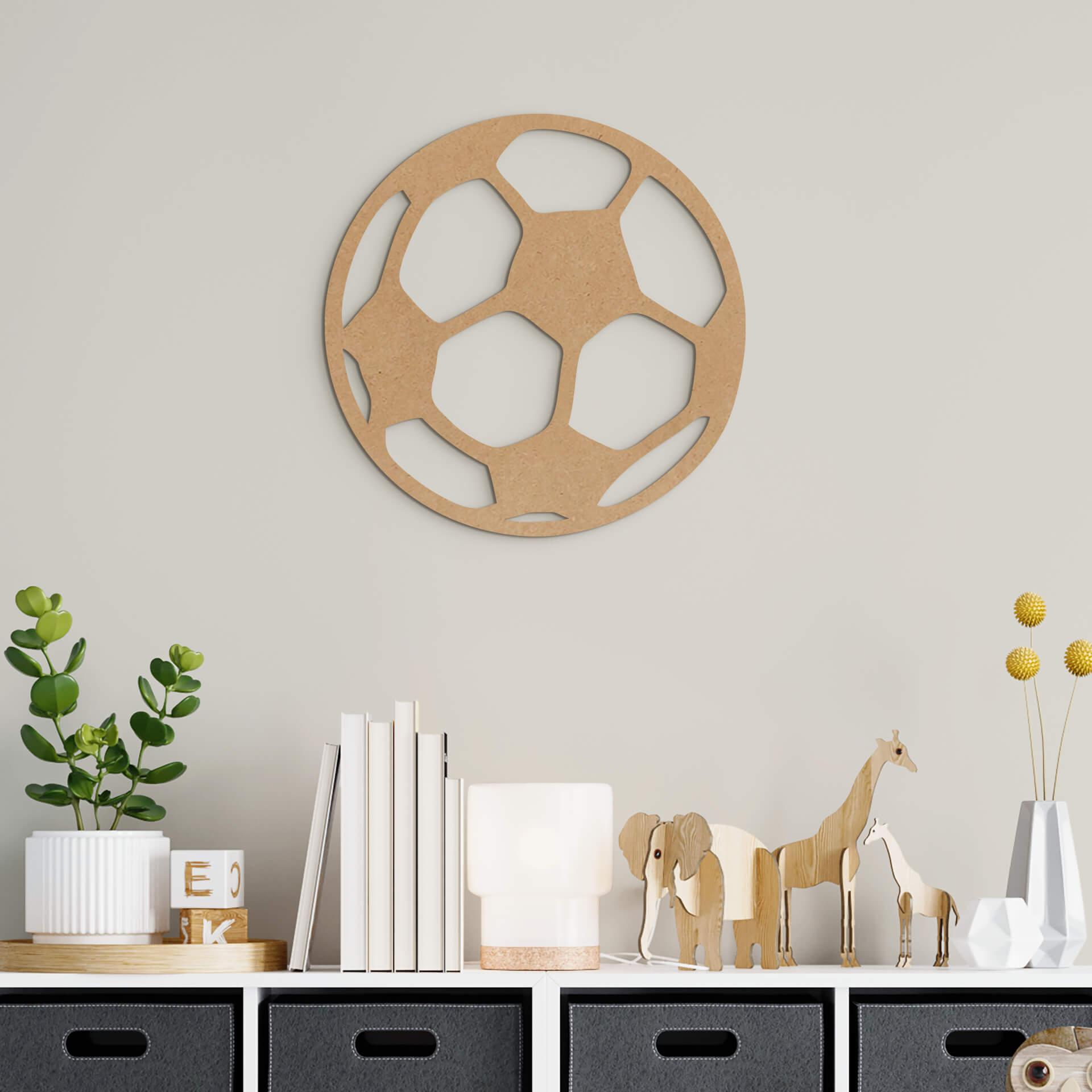 MDF-dekoration Football
