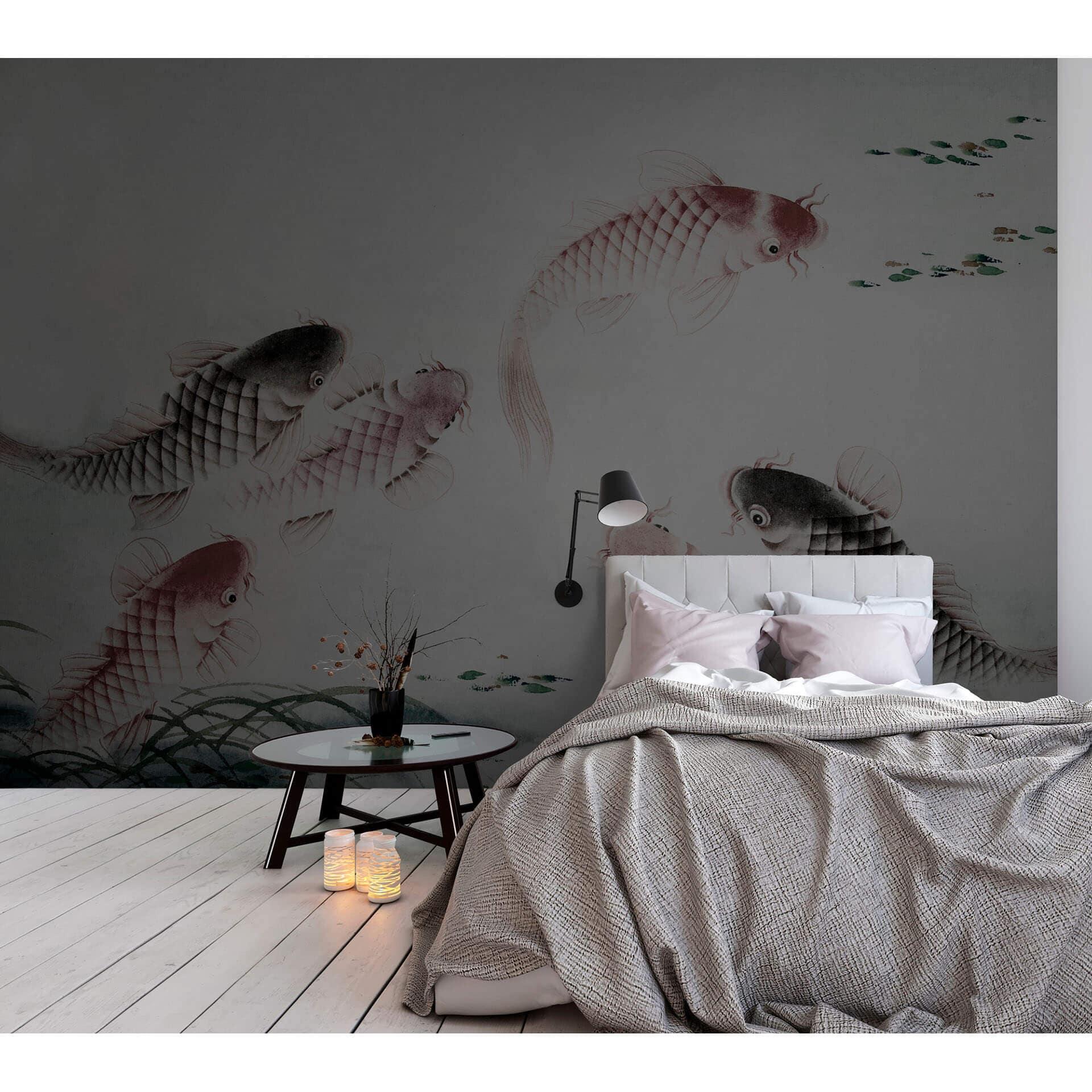 Livingwalls Fototapet Walls by Patel Dancing Kois 2