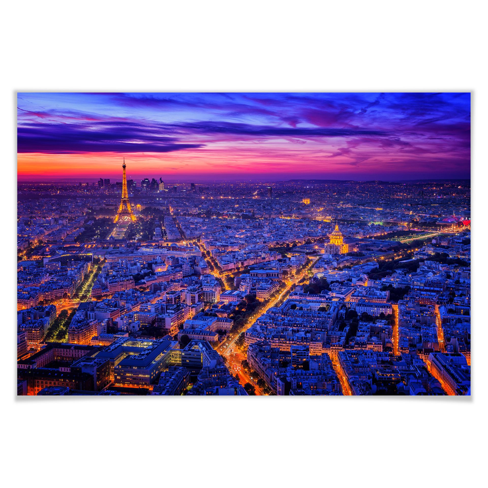 Poster - Miguel - Paris la nuit