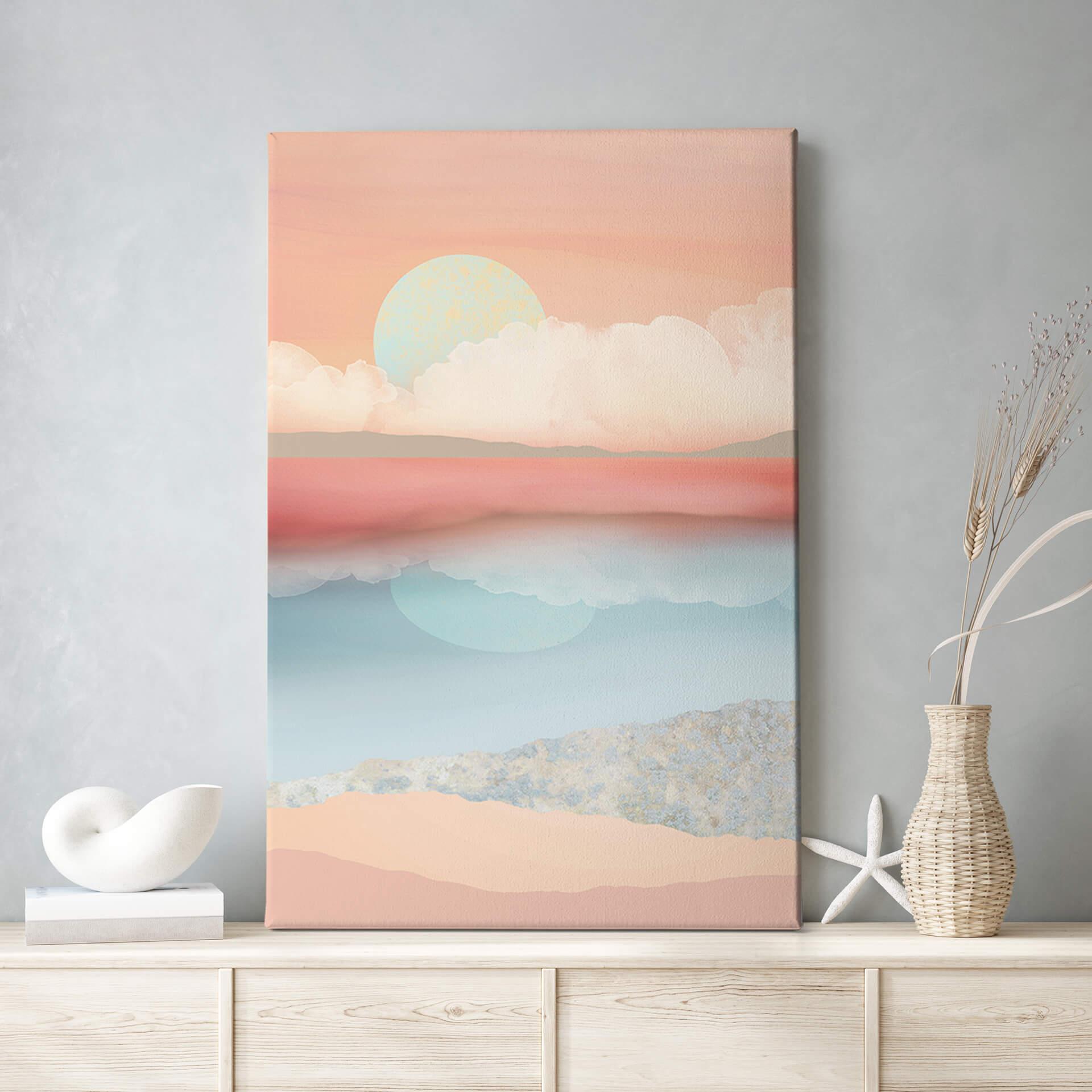 Canvas SpaceFrog Designs - Pastel Sky