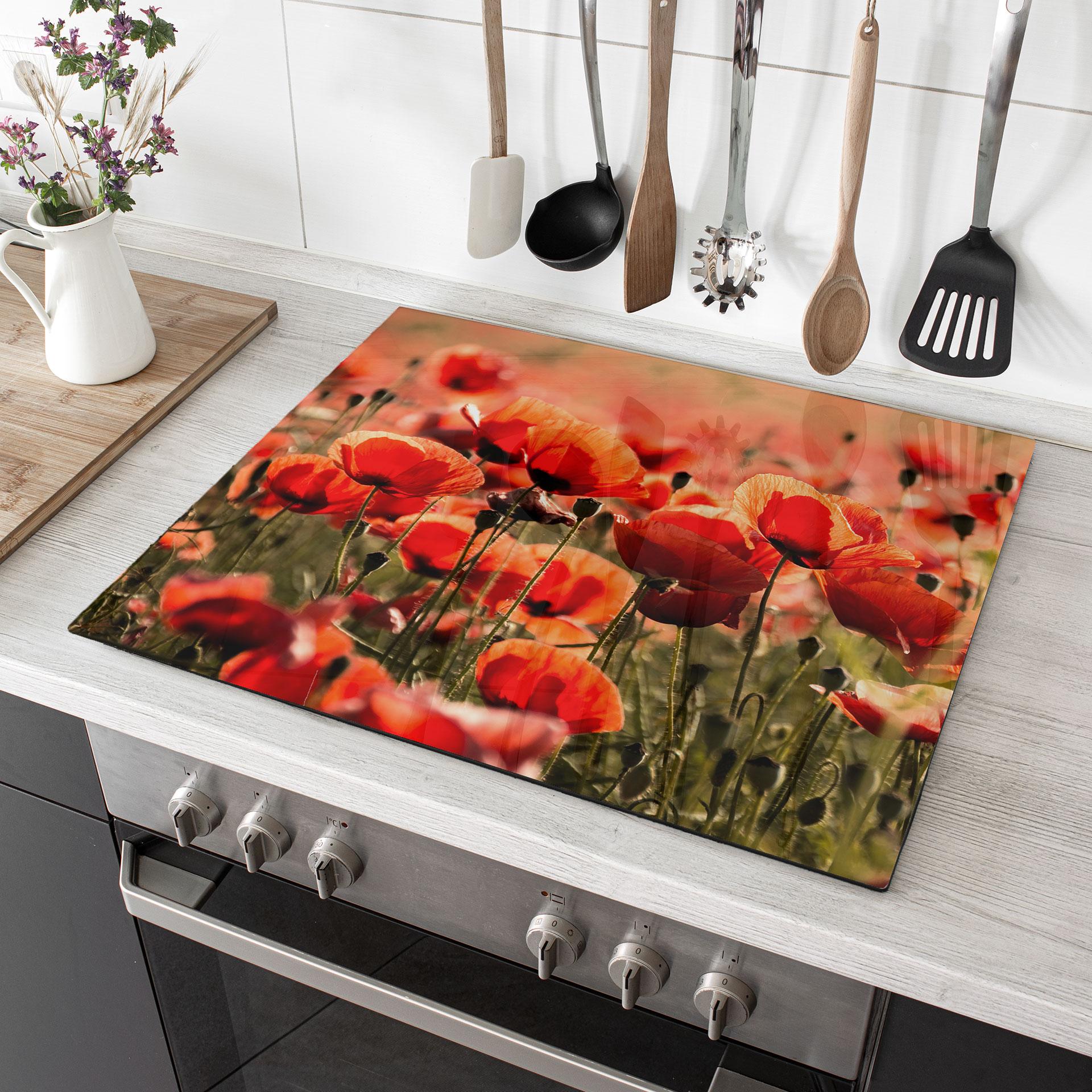 Poppy Field dækplade til kogeplader