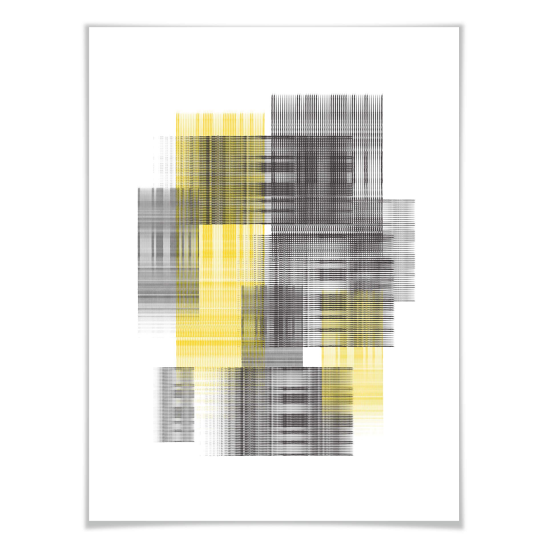 Plakater - Nordic Creators - Yellow grid