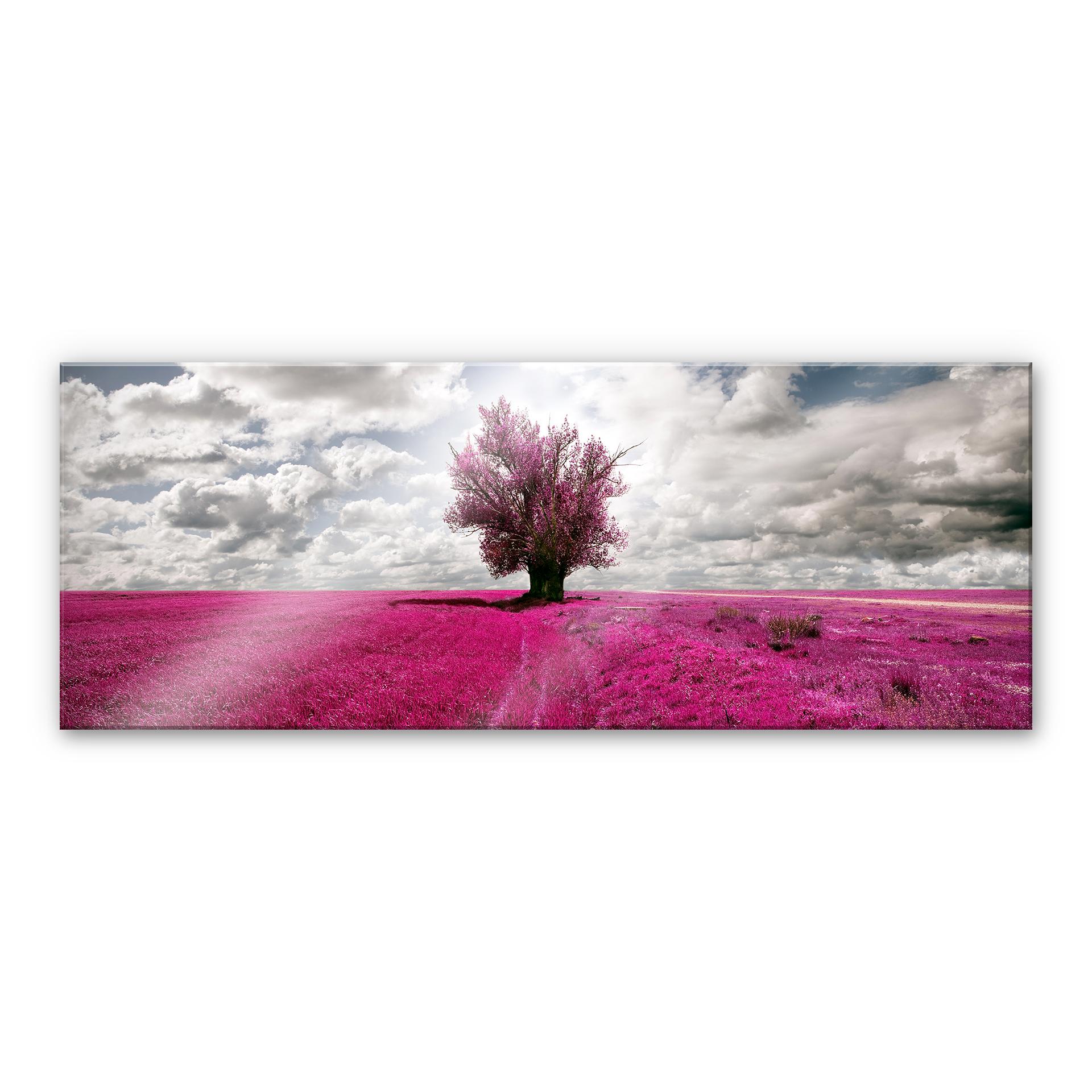 Akrylbillede Det ensomme træ - Panorama