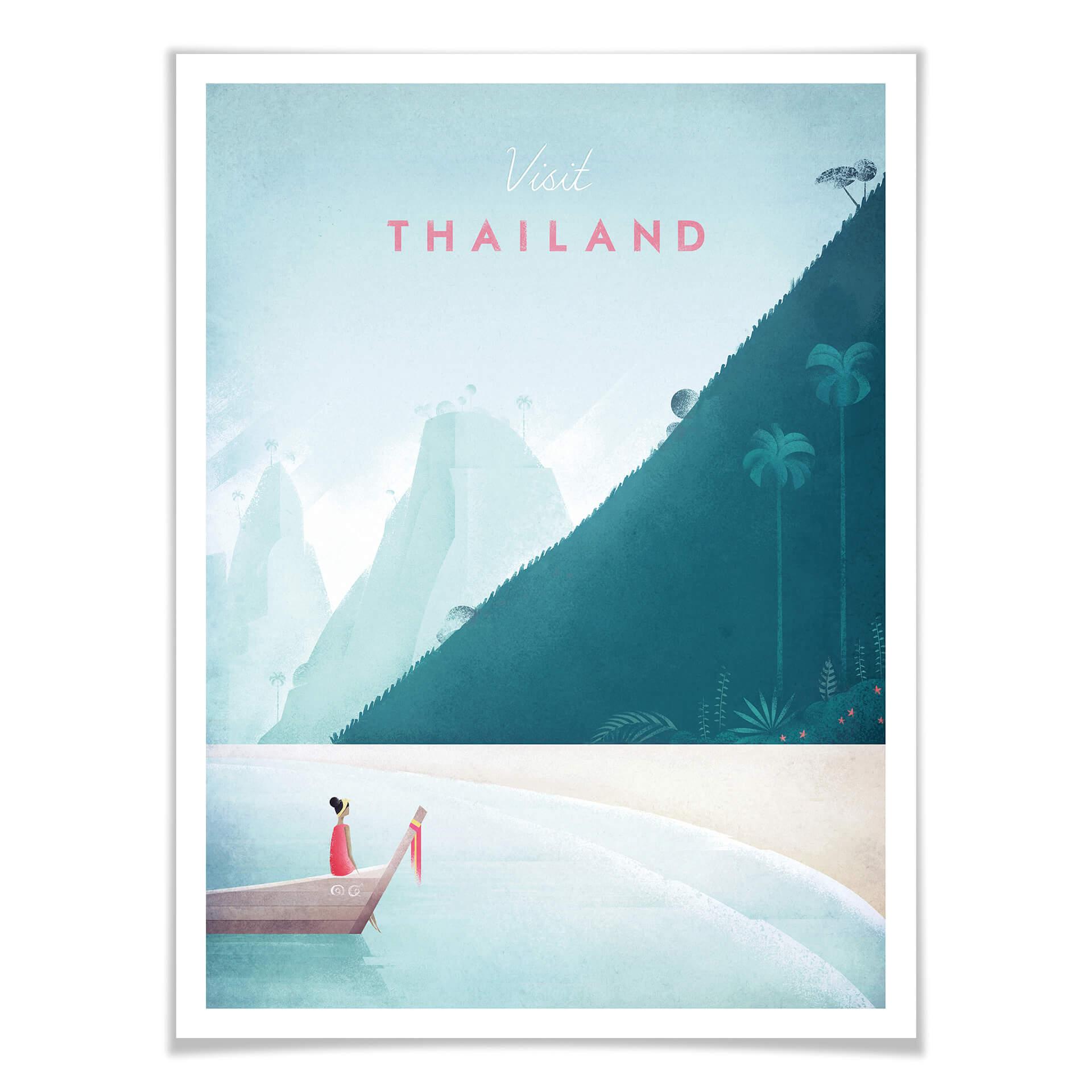 Plakat Rivers - Tajlandia