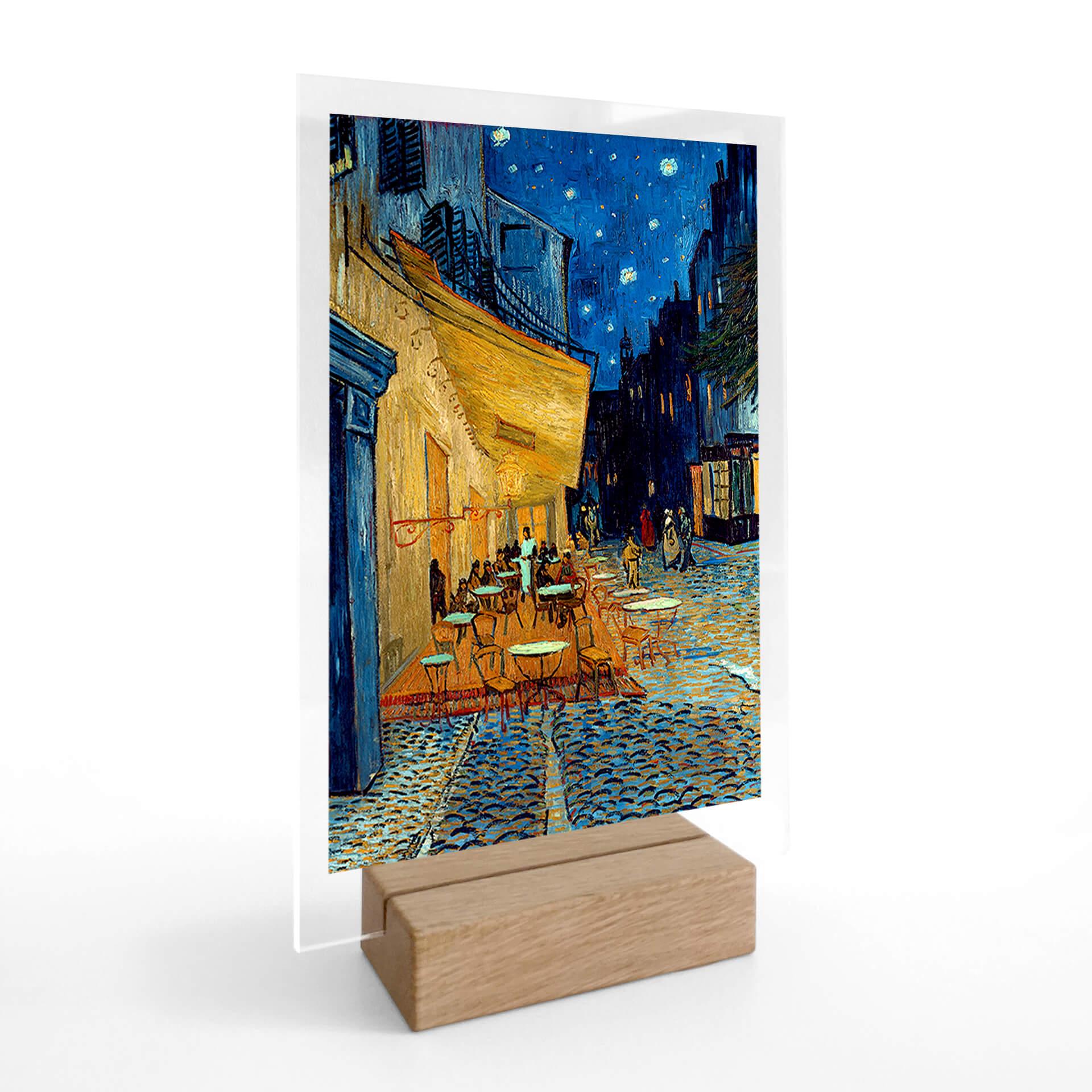 Bordudstilling Van Gogh - Café Terrasse