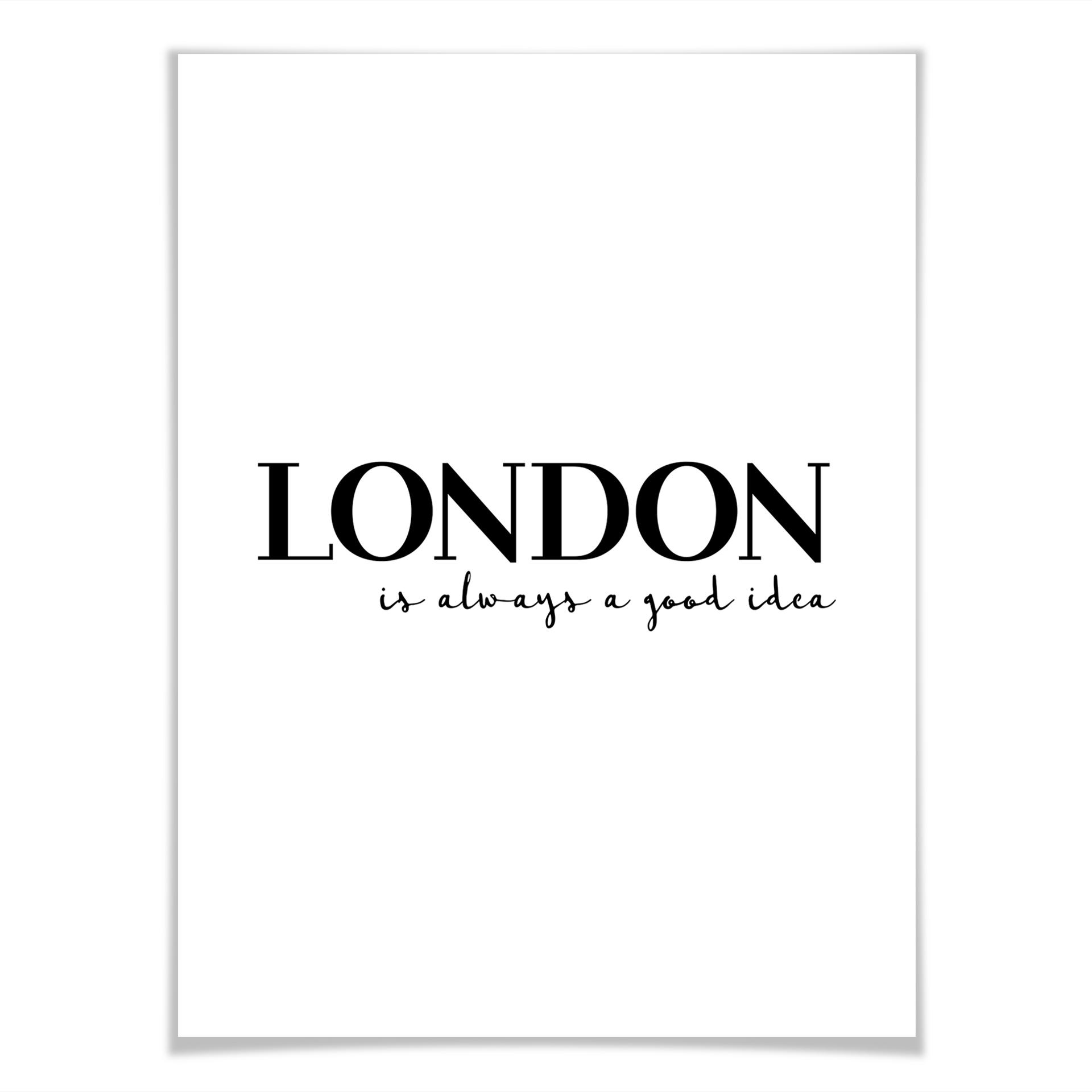 Plakat Londyn