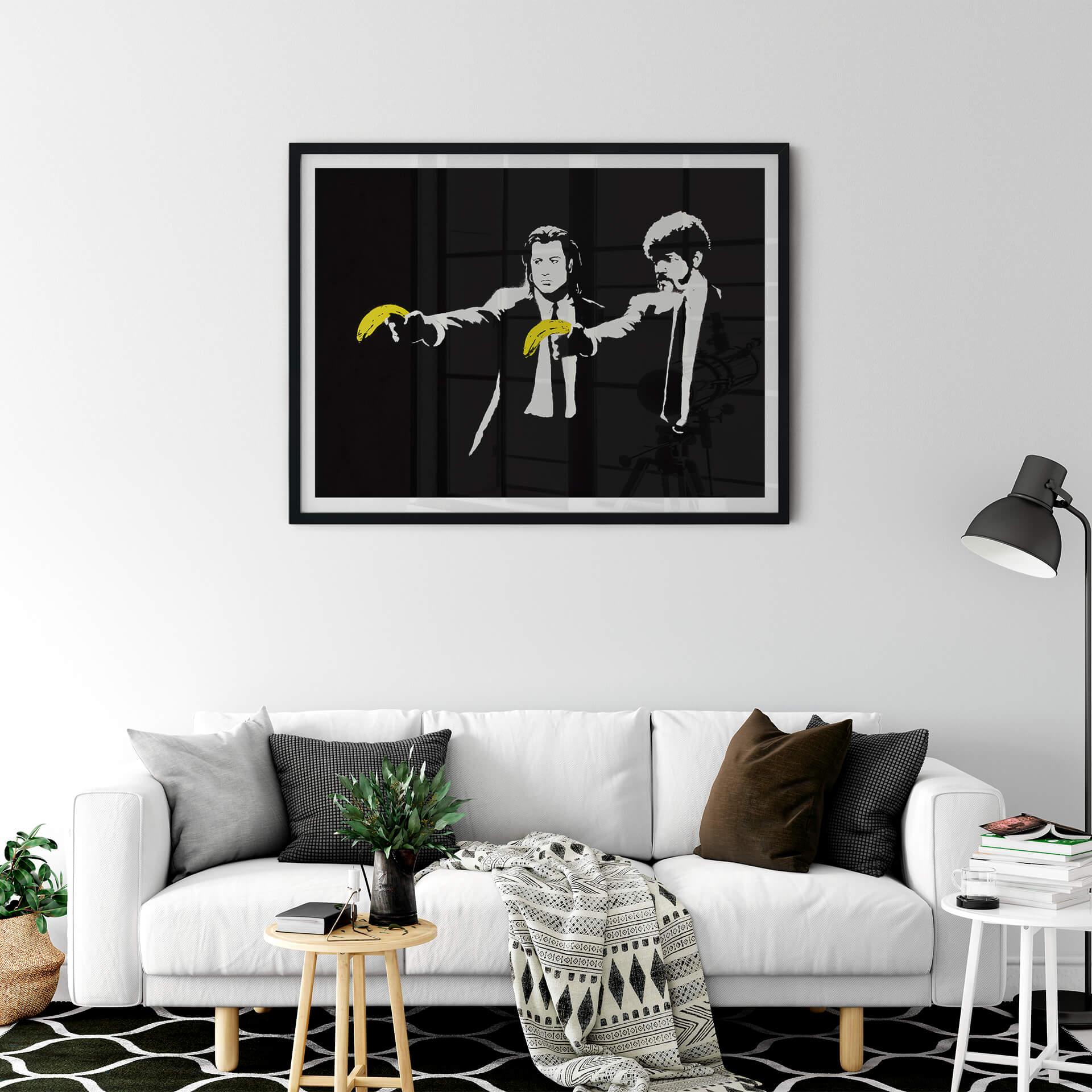 Póster Banksy - Pulp Fiction