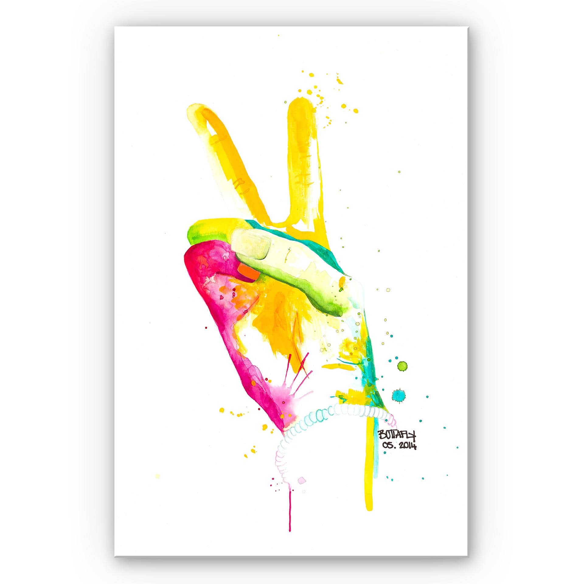 Tableau Forex - Buttafly - Peace 02