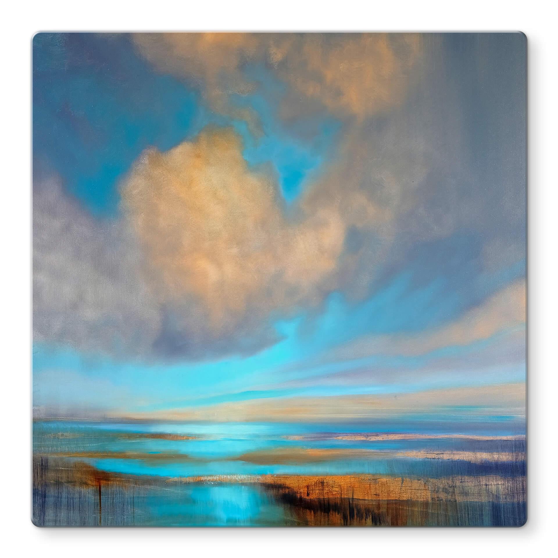 Tableau en verre Schmucker - Petit bonheur - Carré