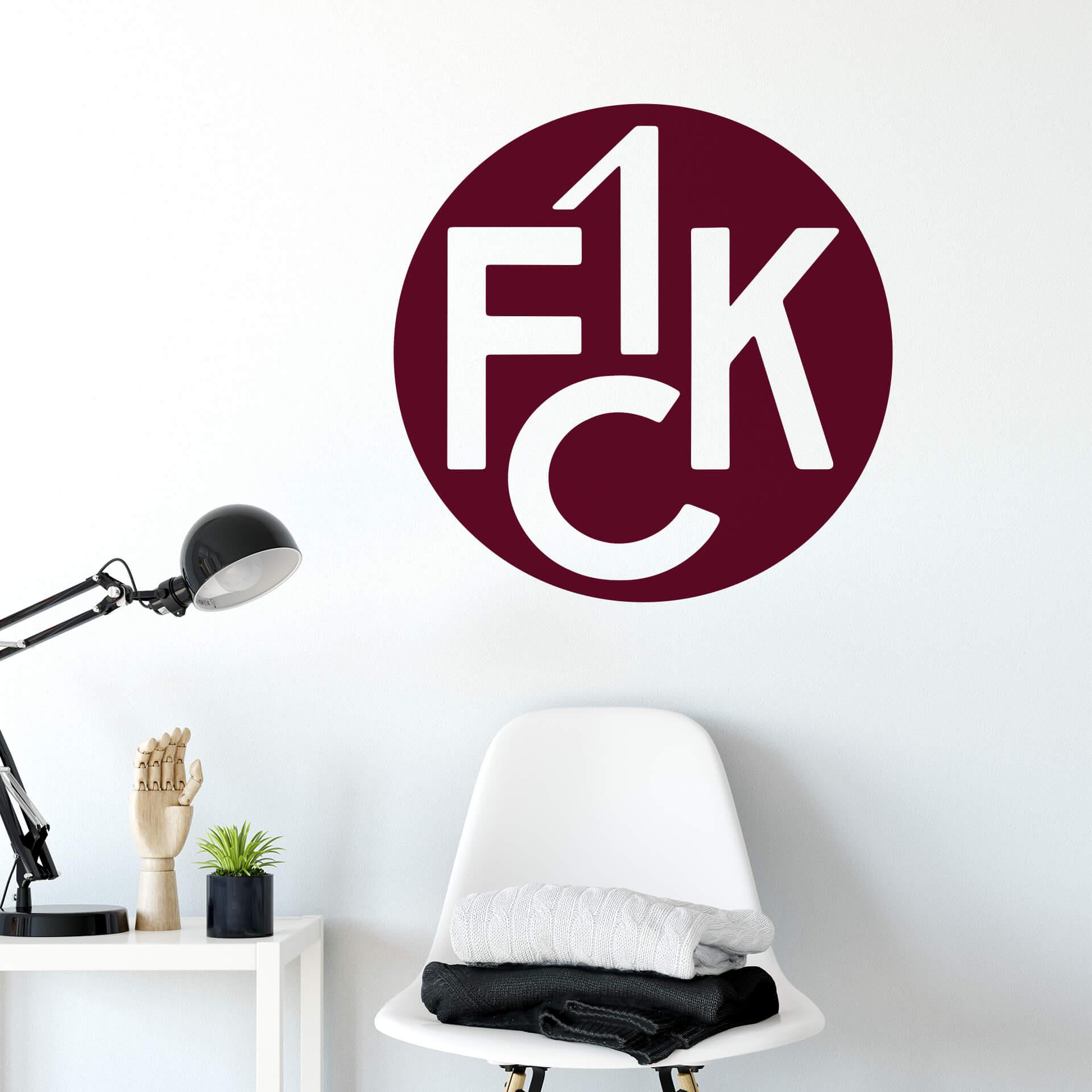 Wandtattoo 1. FCK Traditionslogo