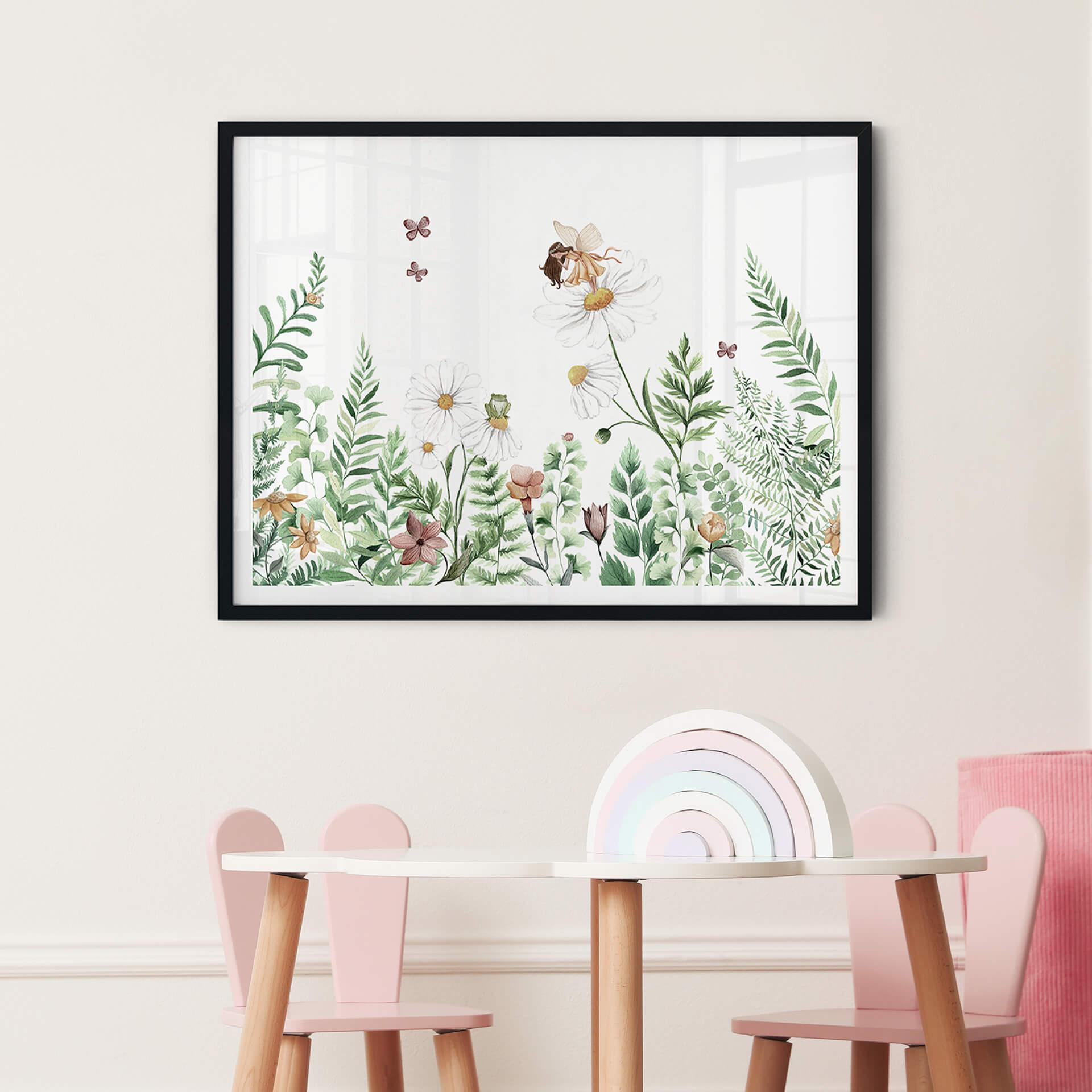Plakat Kikki Belle - Ogród wróżek
