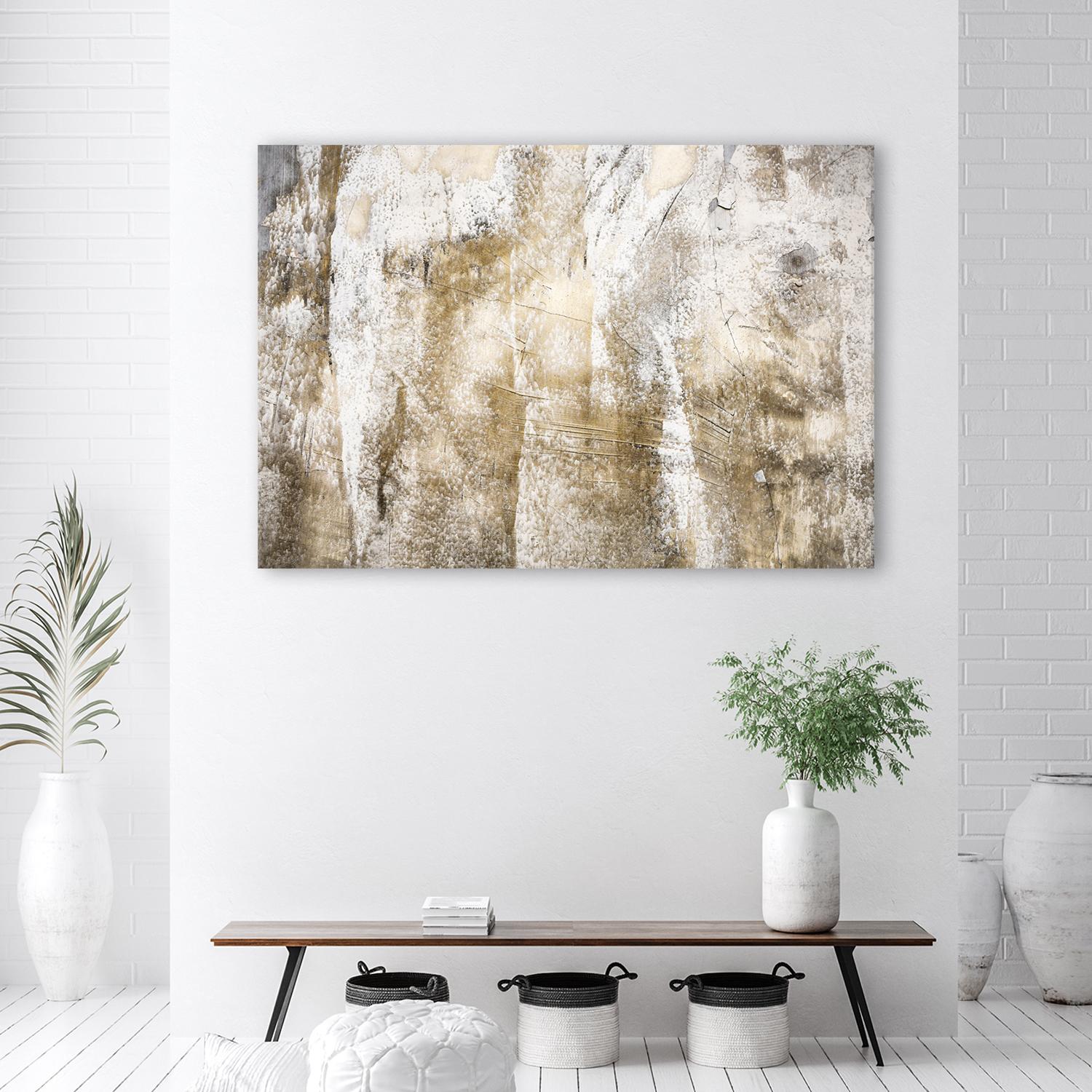 Canvasbillede, Guld abstraktion Vintage