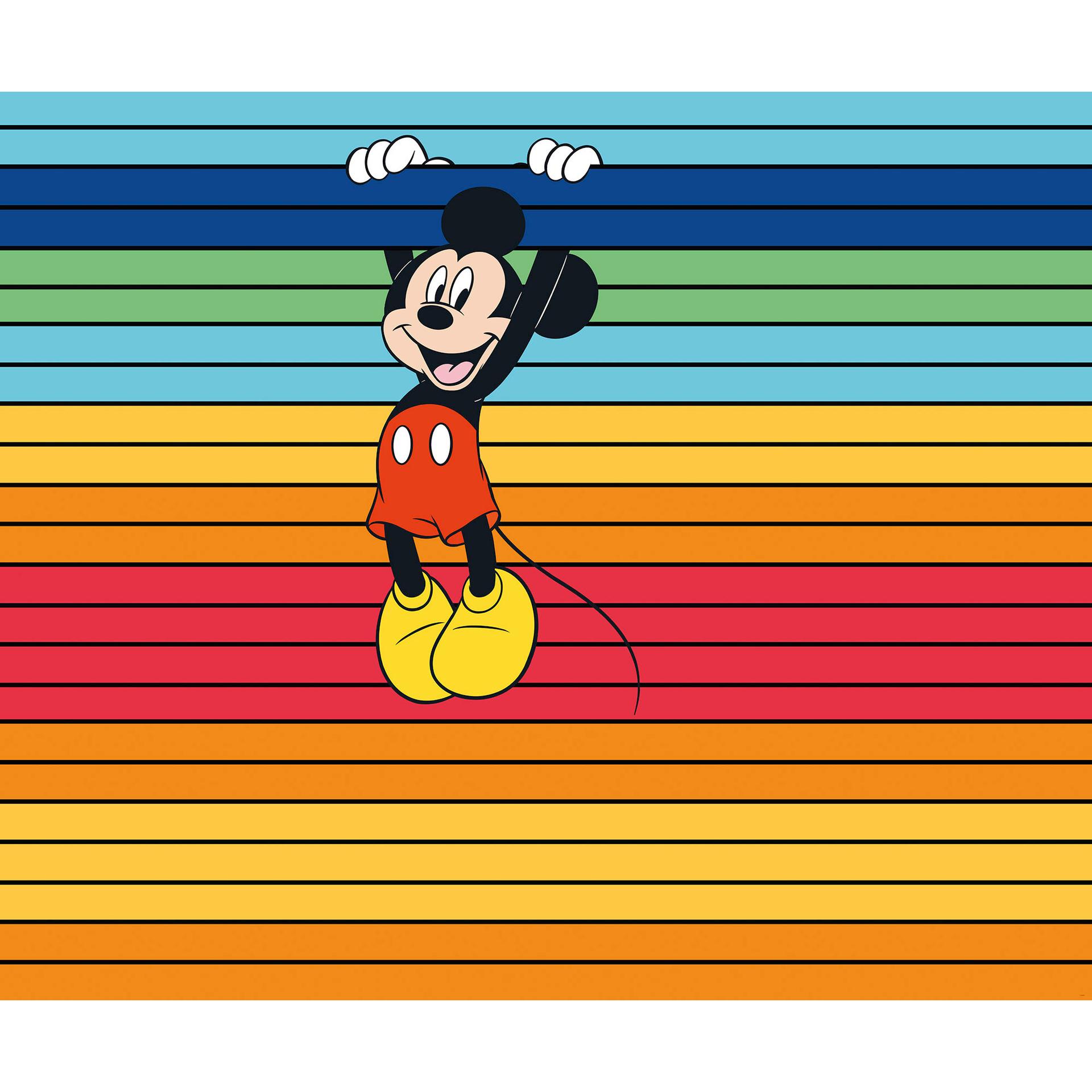 Tapet - Mickeys magiske regnbue - 300 x 250 cm