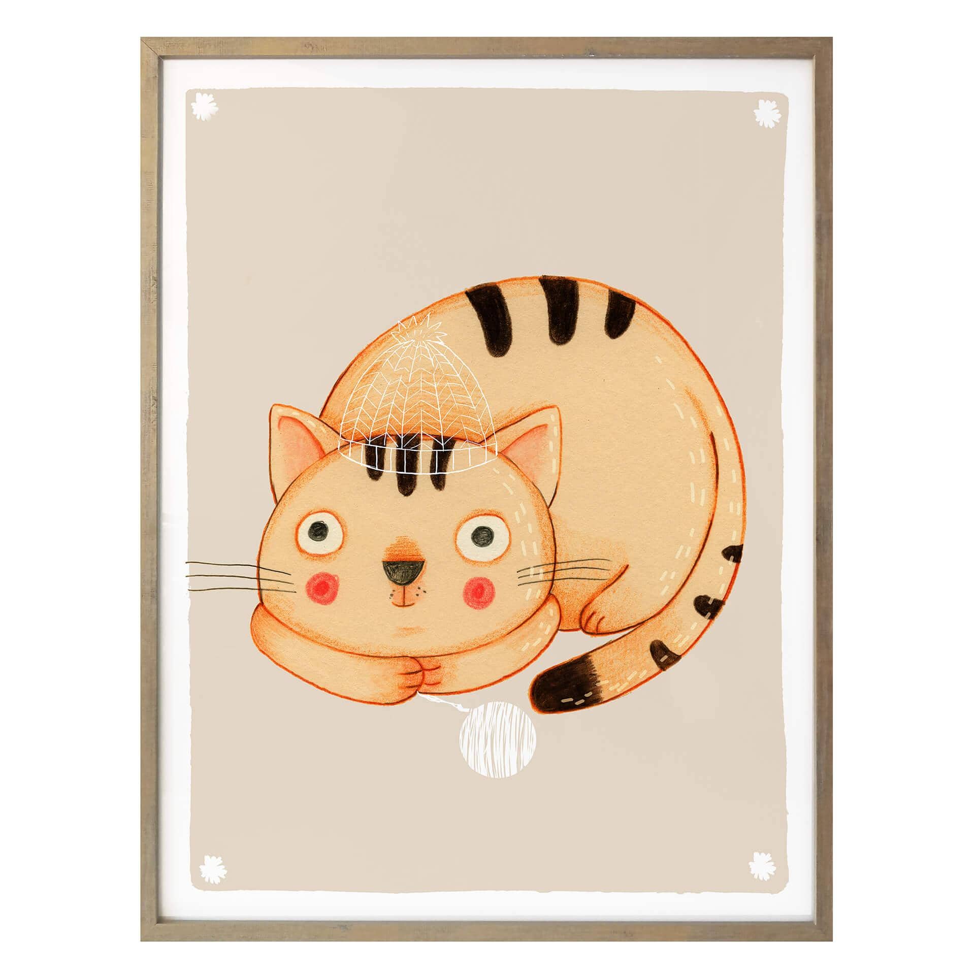 Póster Loske - Gato