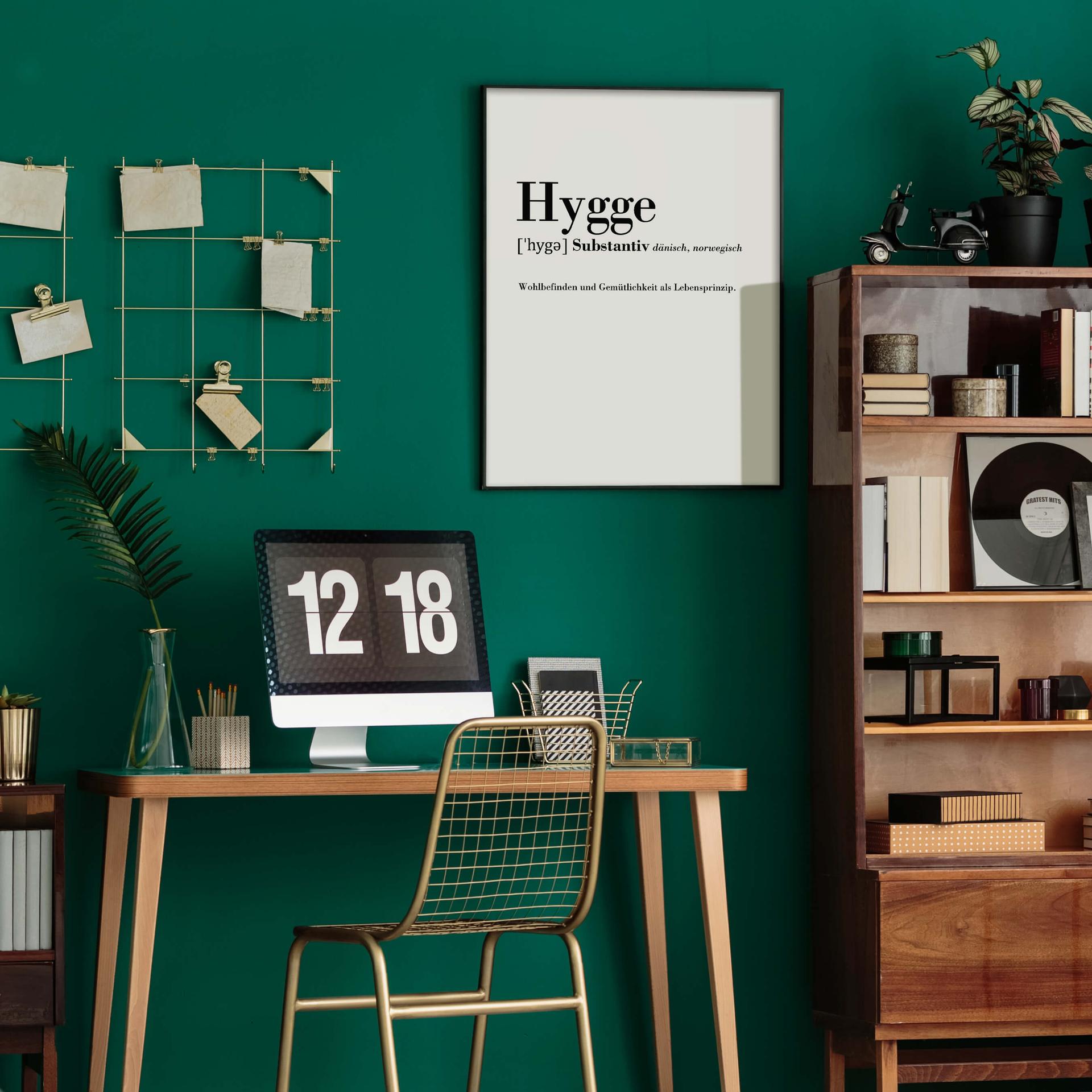 Poster Grammatik Hygge