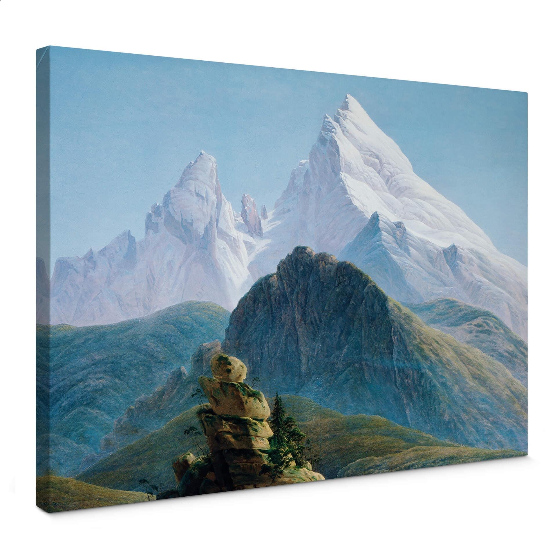 Lienzo Friedrich - El Watzmann