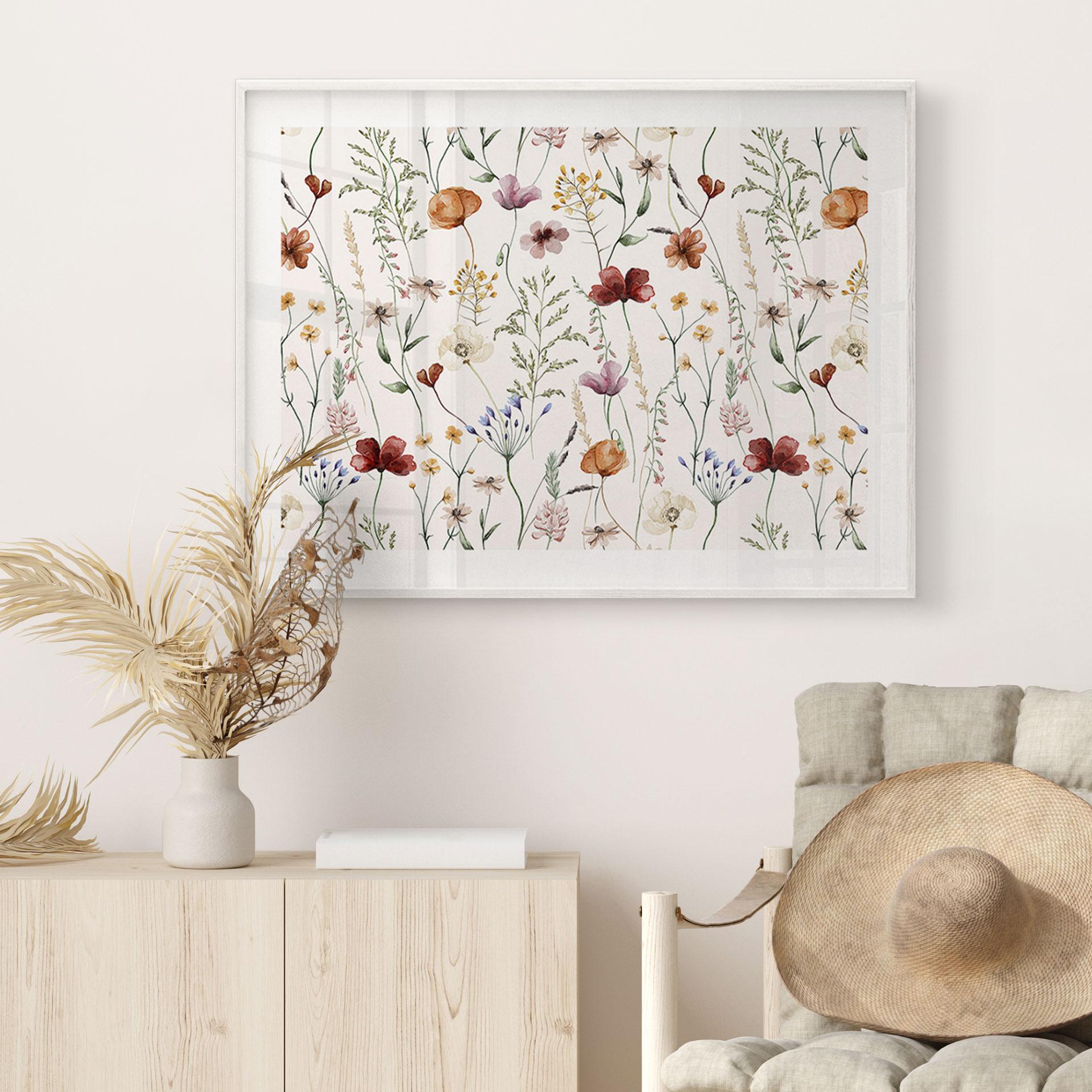 Poster Fiori di campo colorati - UN Designs