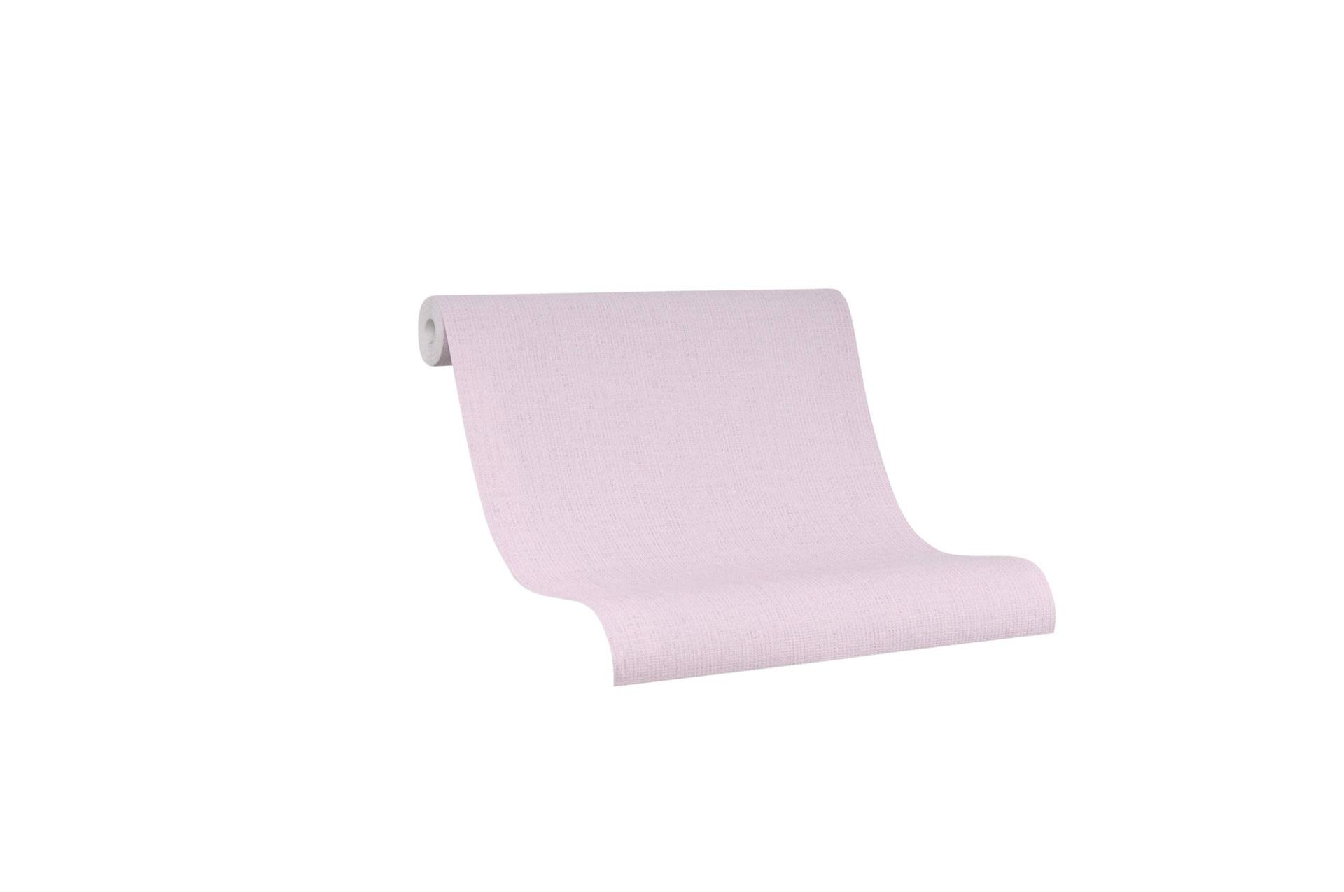 Vliestapete Struktur Modern in Rosa-Braun