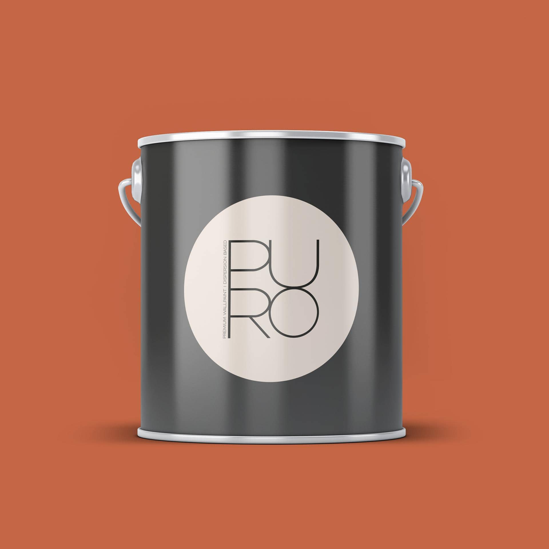 Premium vægmaling rød orange - PURO c9006 støvet orange
