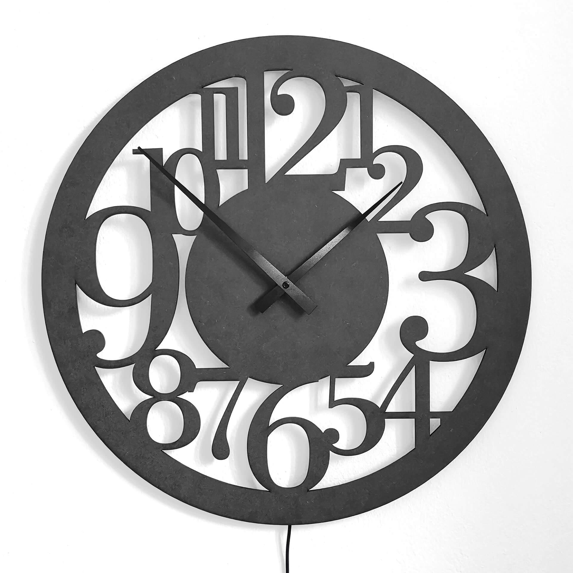Decorazione luminosa a LED - Orologio moderno