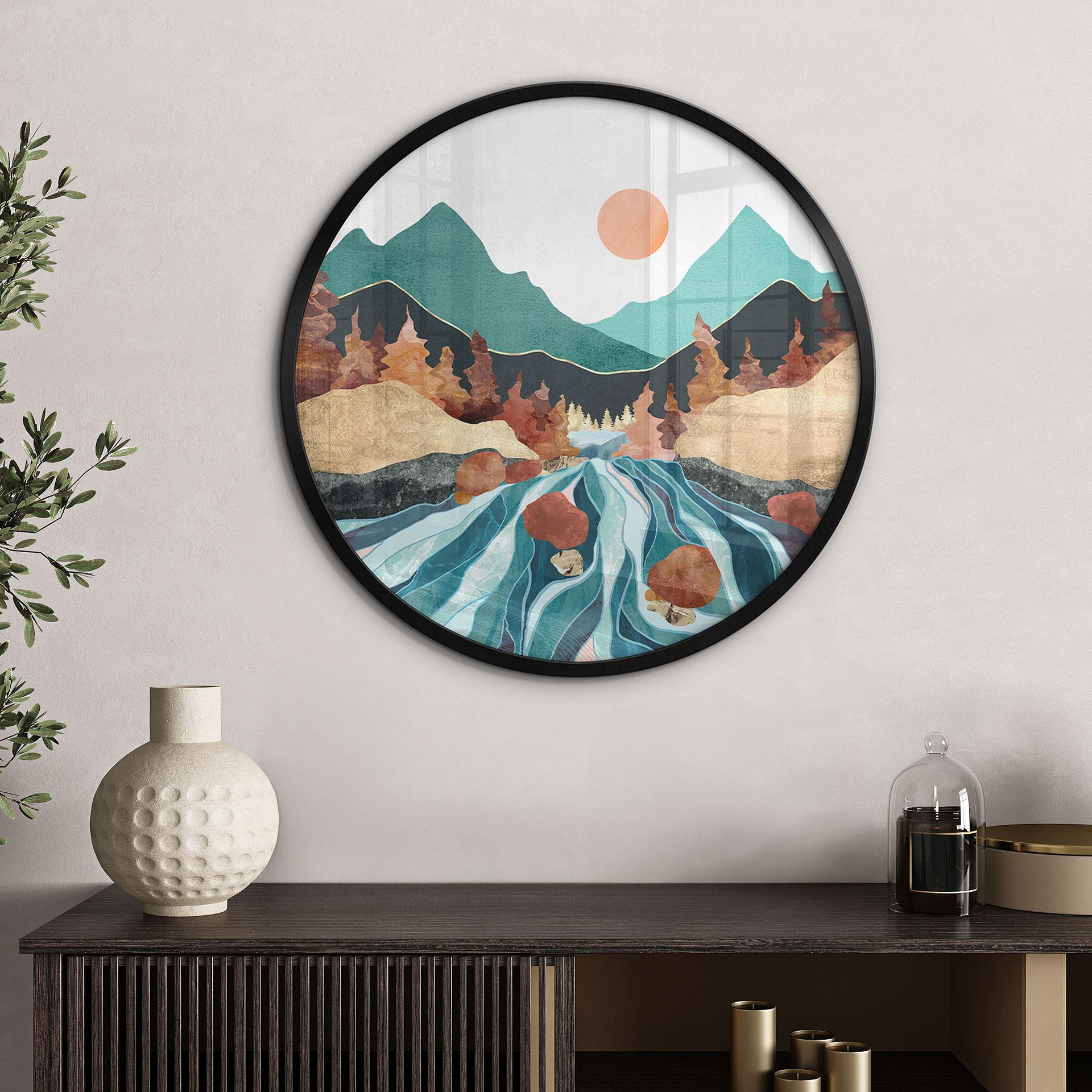 Plakat Bjergland flod - SpaceFrog Designs