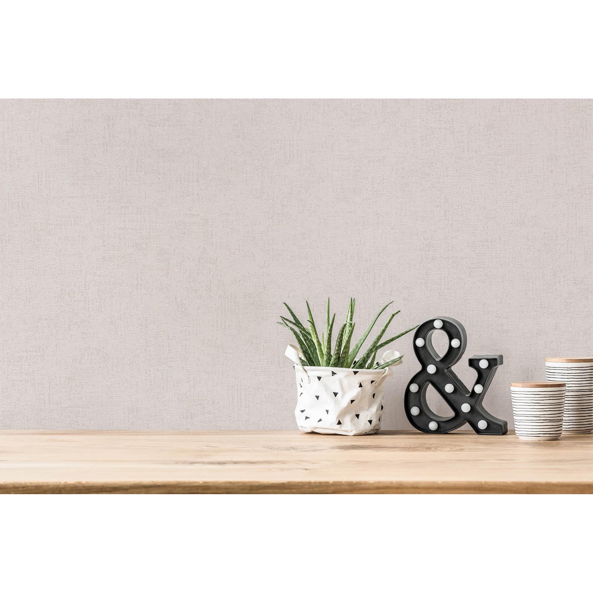 Livingwalls Titanium 3 - Effen Vliesbehang