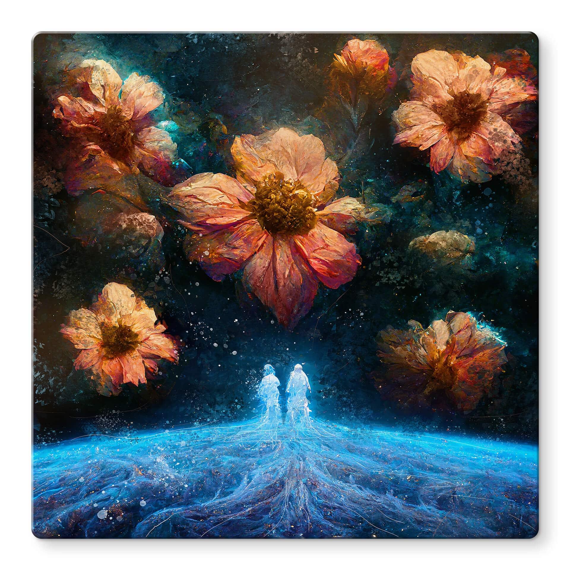 Tableau sur verre Heine - Origine de la vie - Astro Cruise