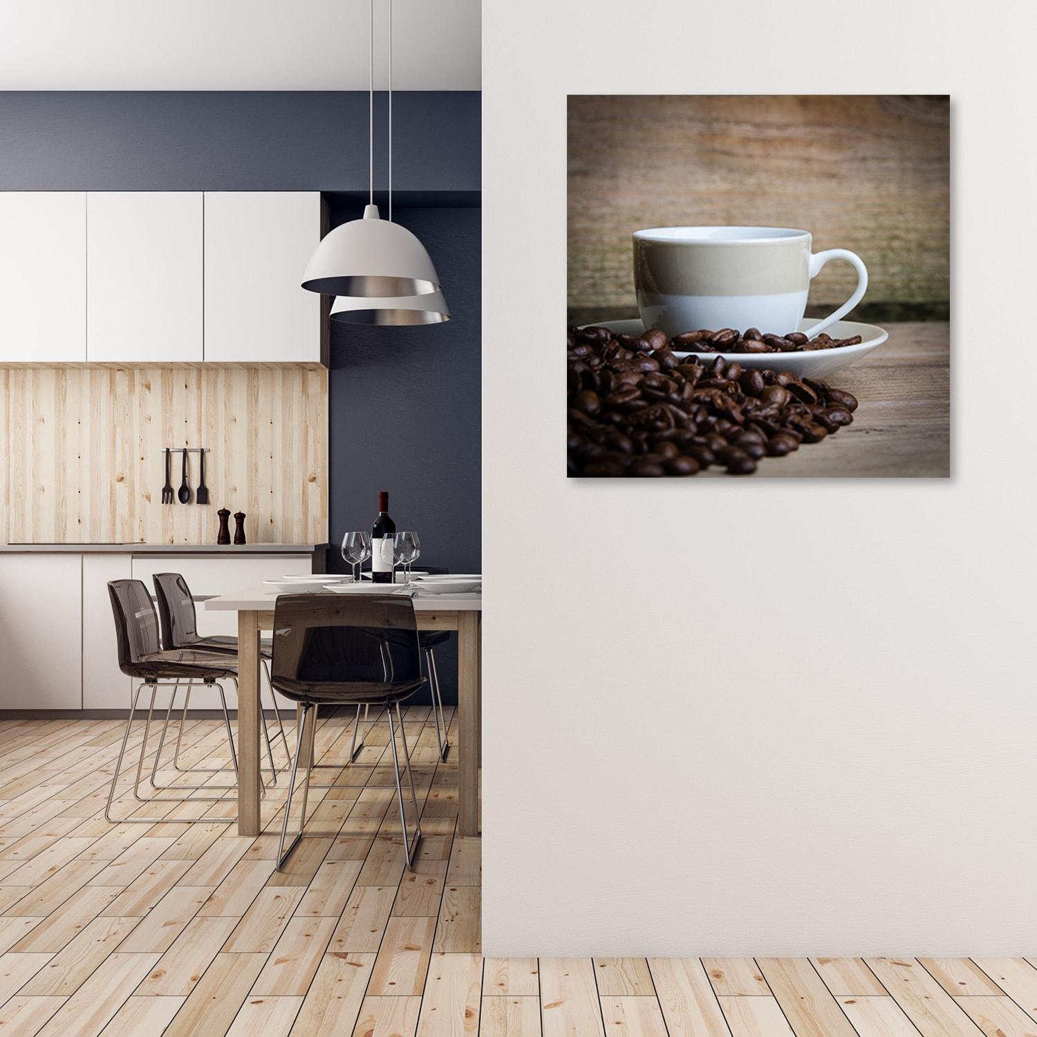 Canvasbillede, kaffekop