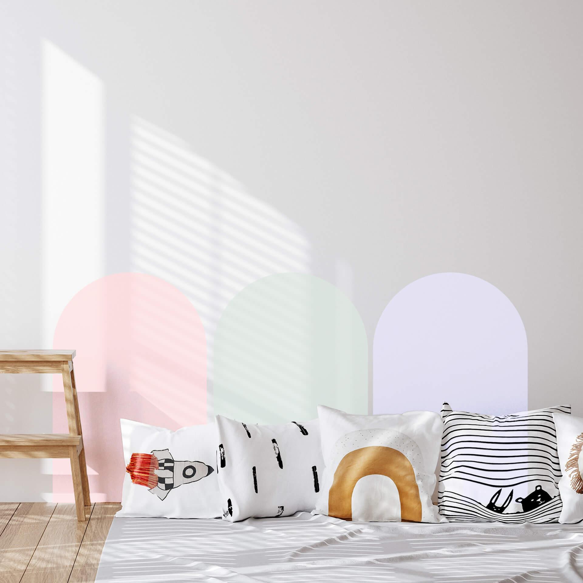 Wallsticker Pink Arch